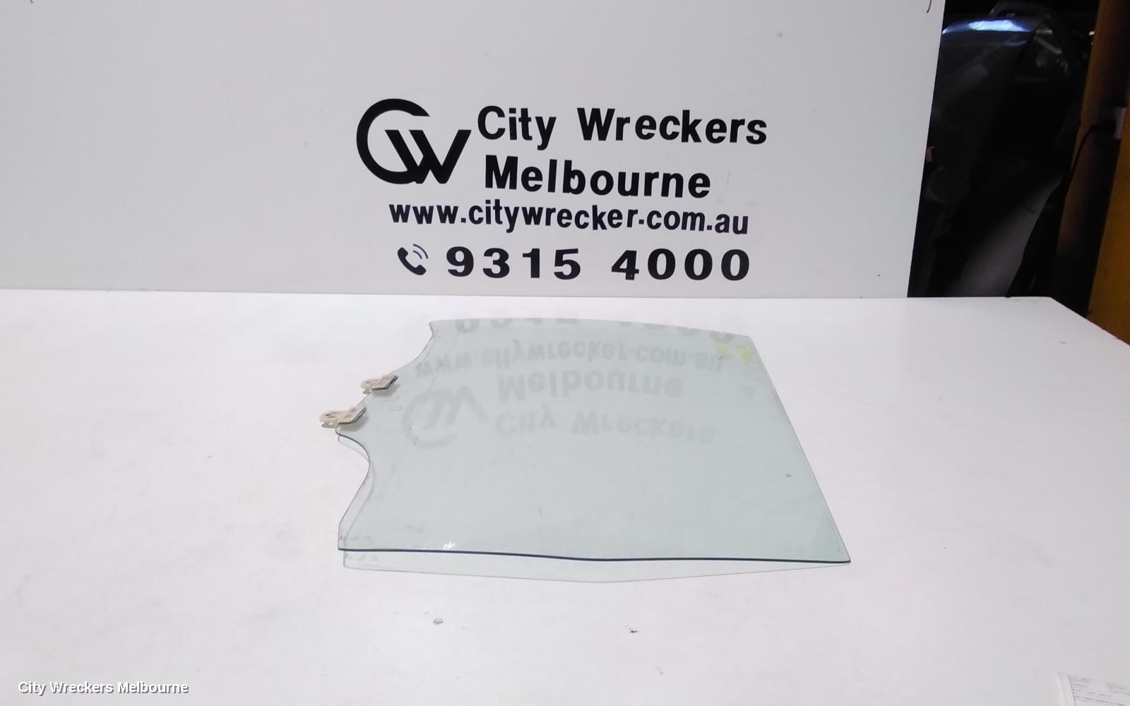 NISSAN XTRAIL LEFT REAR DOOR WINDOW, T30, 10/2001 - 09/2007