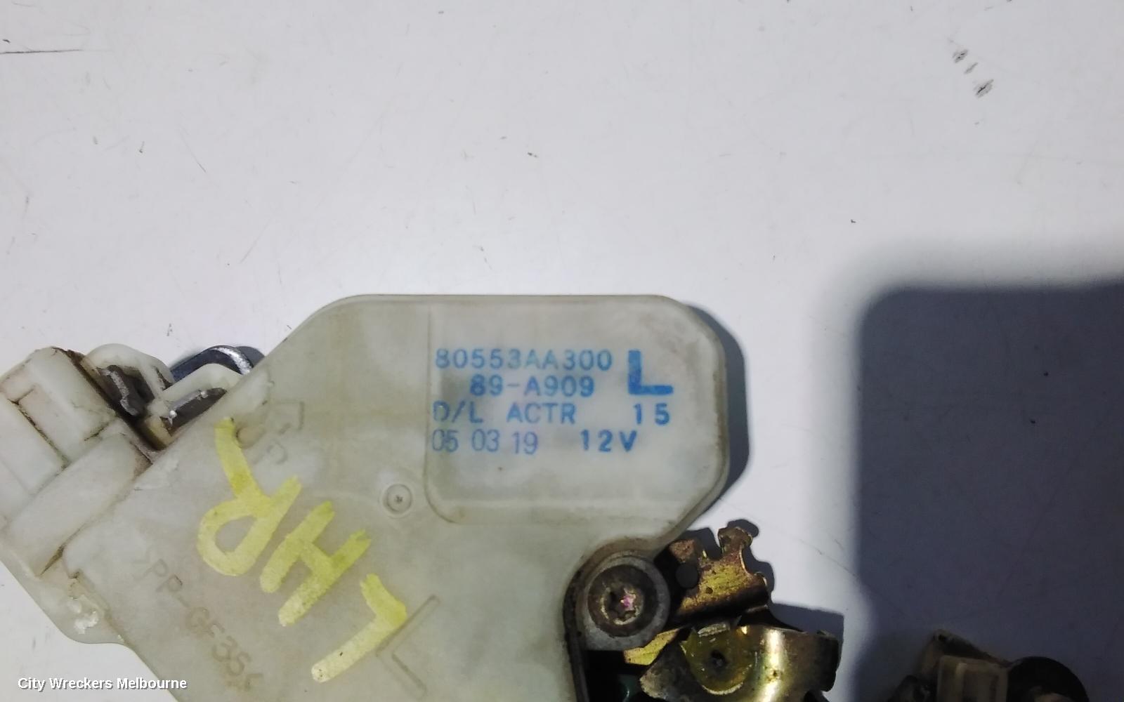 NISSAN XTRAIL DOOR/BOOT/GATE LOCK, LEFT REAR DOOR LOCK, T30, 10/2001 - 09/2007