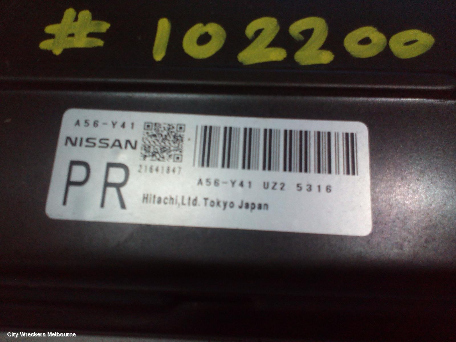 NISSAN XTRAIL ECU, ENGINE ECU, A56 A04 TYPE, ECU ONLY, T30, 10/2001 - 09/2007