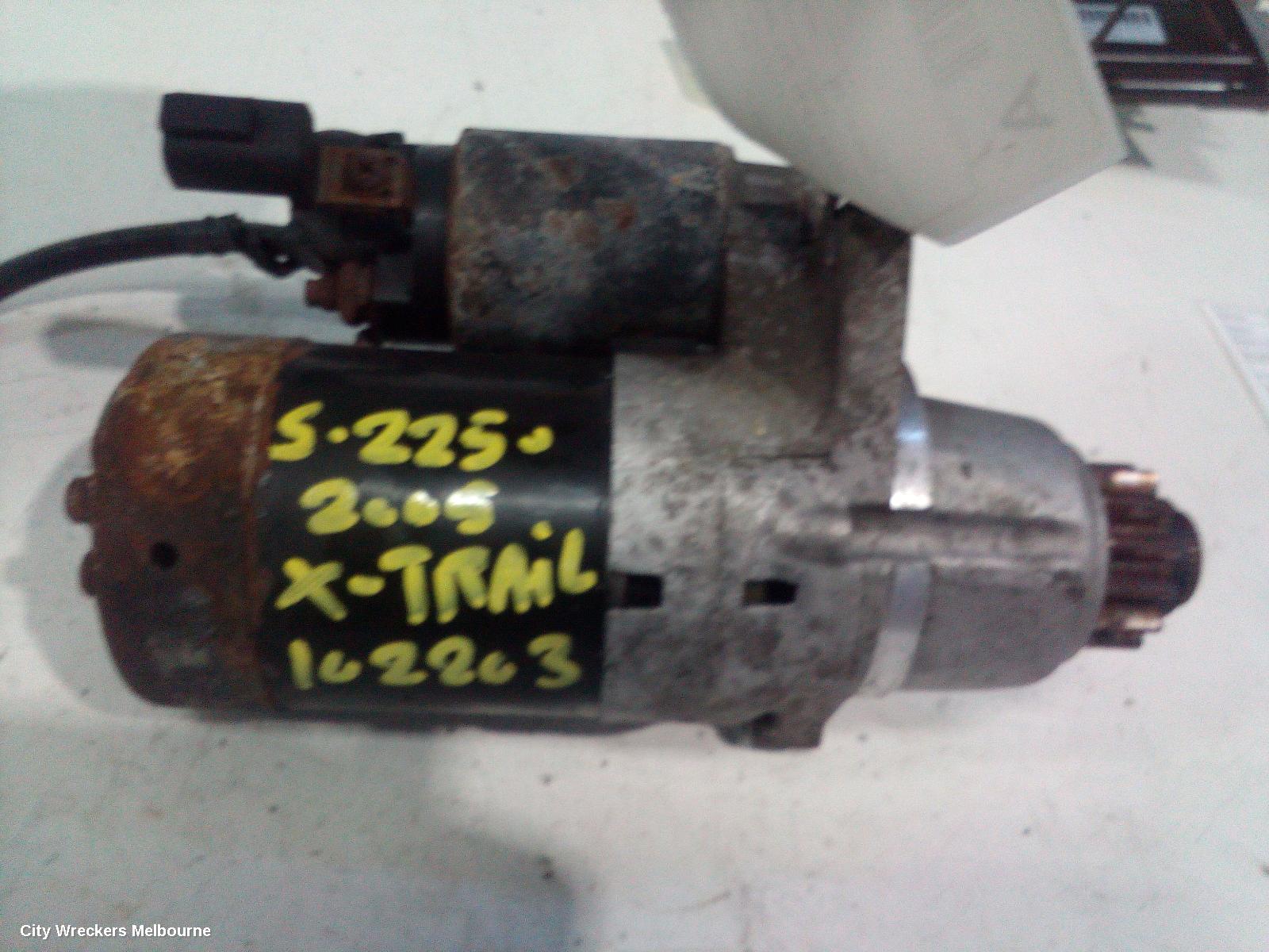 NISSAN XTRAIL STARTER, PETROL, 2.5, QR25, AUTO T/M TYPE, T30, 10/2001 - 09/2007