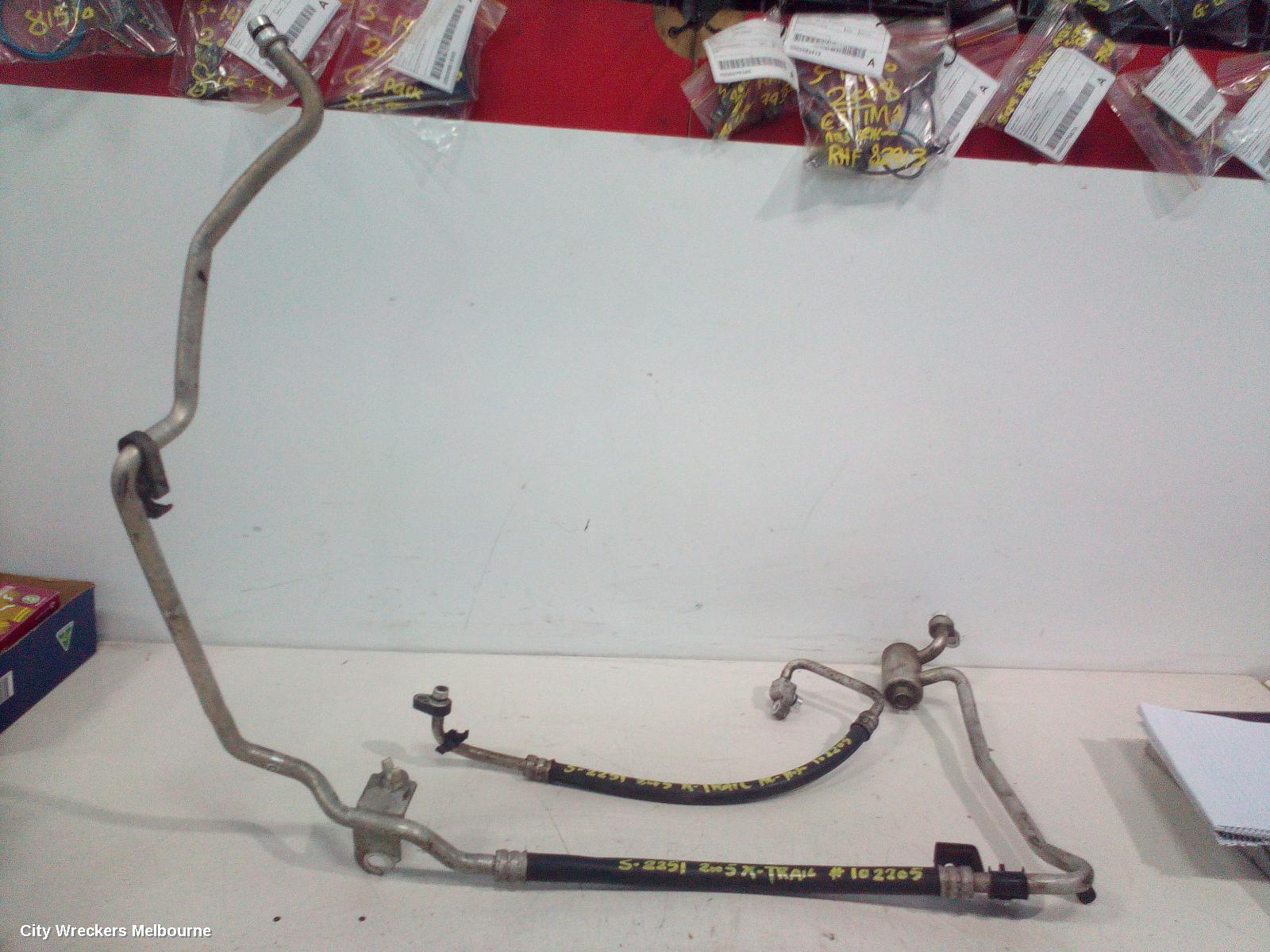 NISSAN XTRAIL A/C HOSES, T30, 10/2001 - 09/2007