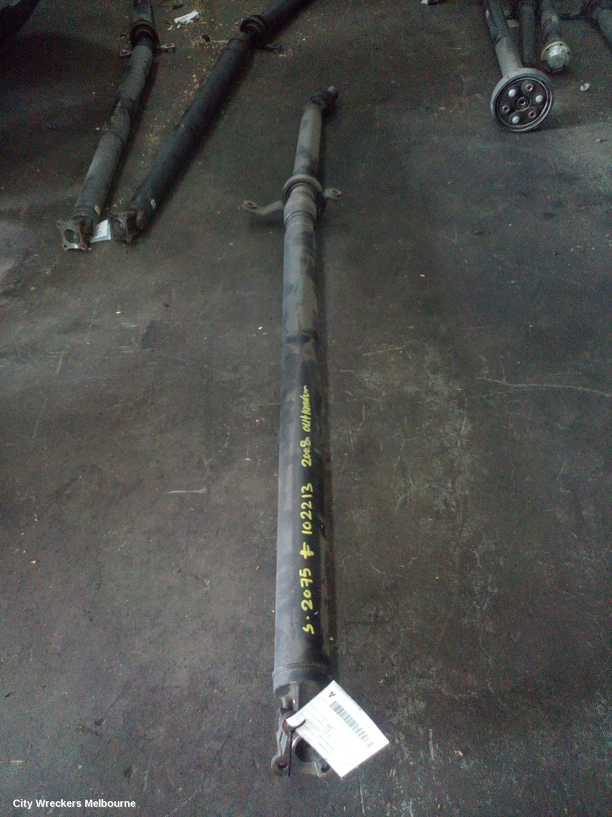 MITSUBISHI OUTLANDER REAR DRIVE SHAFT, 2.4, AUTO, 4WD, ZG-ZH, 11/2006 - 10/2012