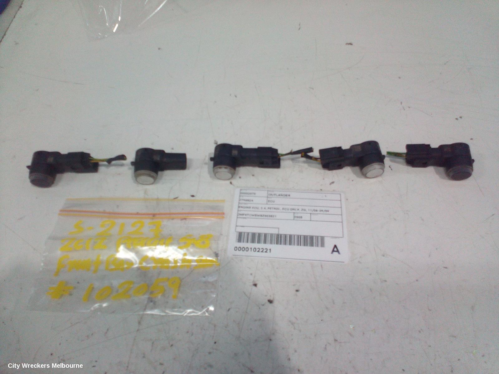 MITSUBISHI OUTLANDER ECU, ENGINE ECU, 2.4, PETROL, ECU ONLY, ZG, 11/2006 - 09/2009