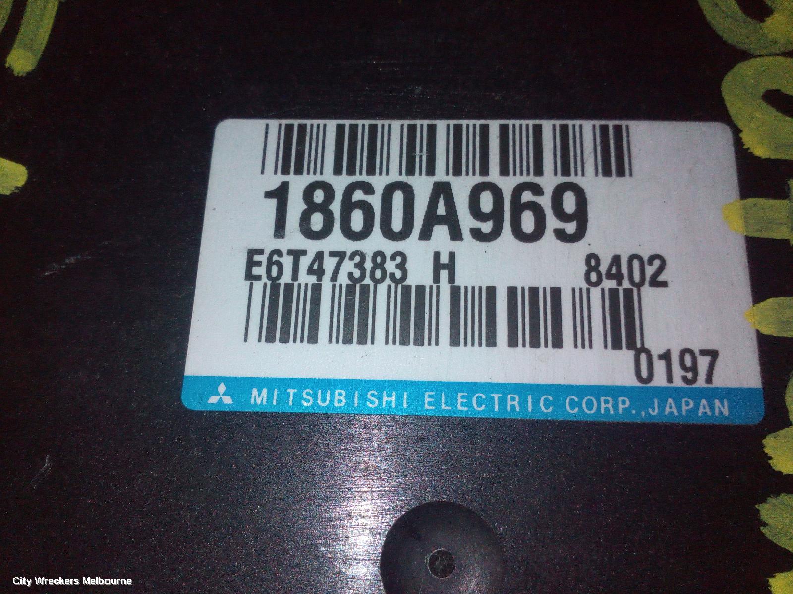 MITSUBISHI OUTLANDER ECU, ENGINE ECU, 2.4, PETROL, ECU ONLY, ZG, 11/2006 - 09/2009