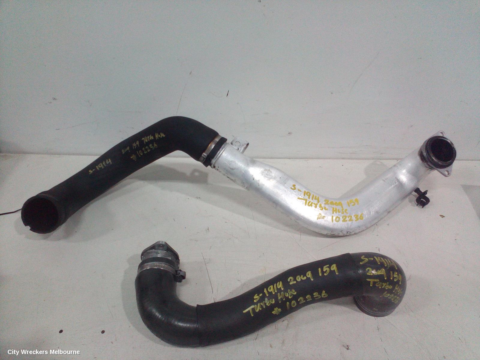 ALFA ROMEO 159, 06/2006 - 01/2012, TURBO HOSE : 102236