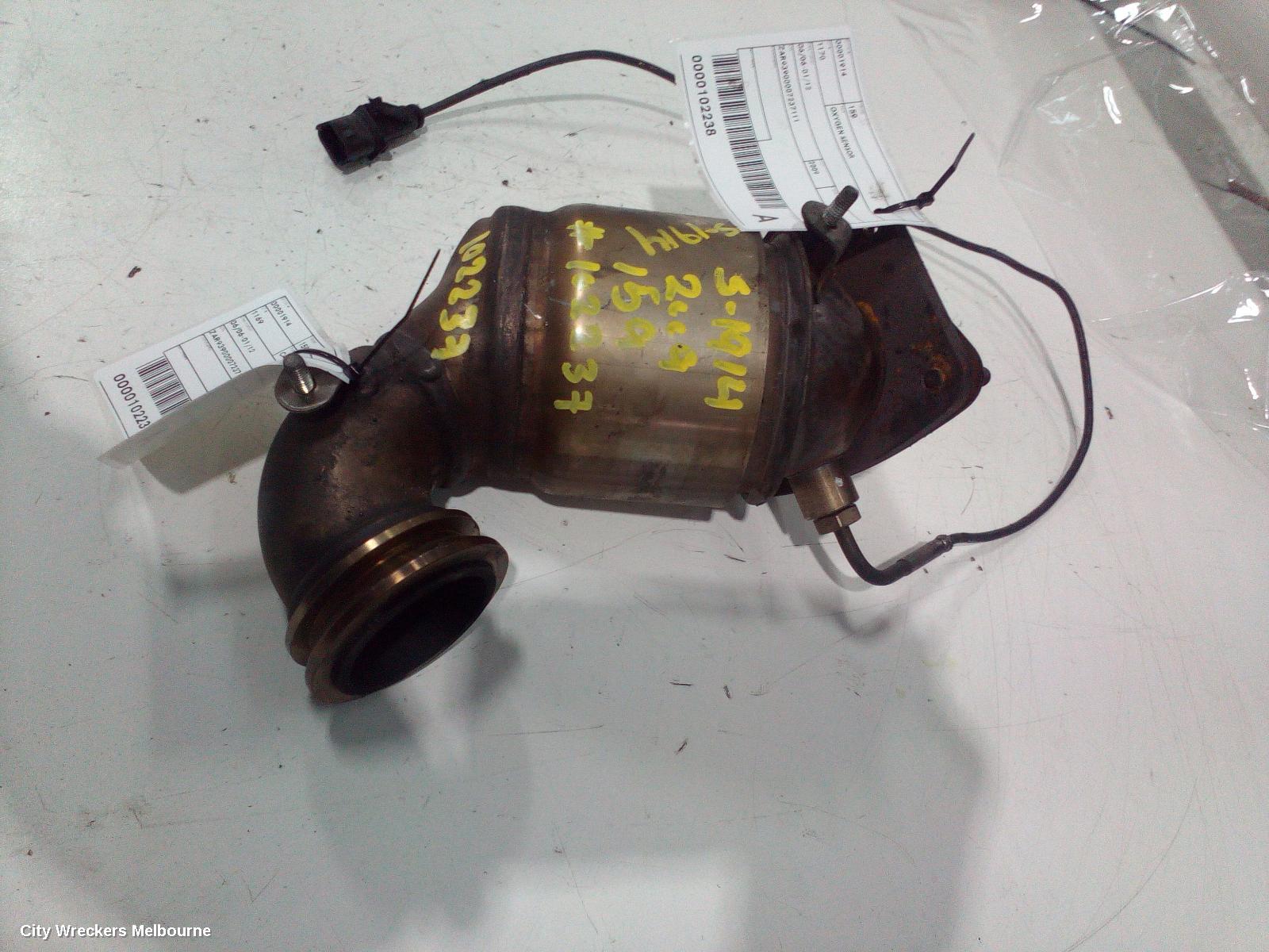 ALFA ROMEO 159 CATALYTIC CONVERTER, 06/2006 - 01/2012