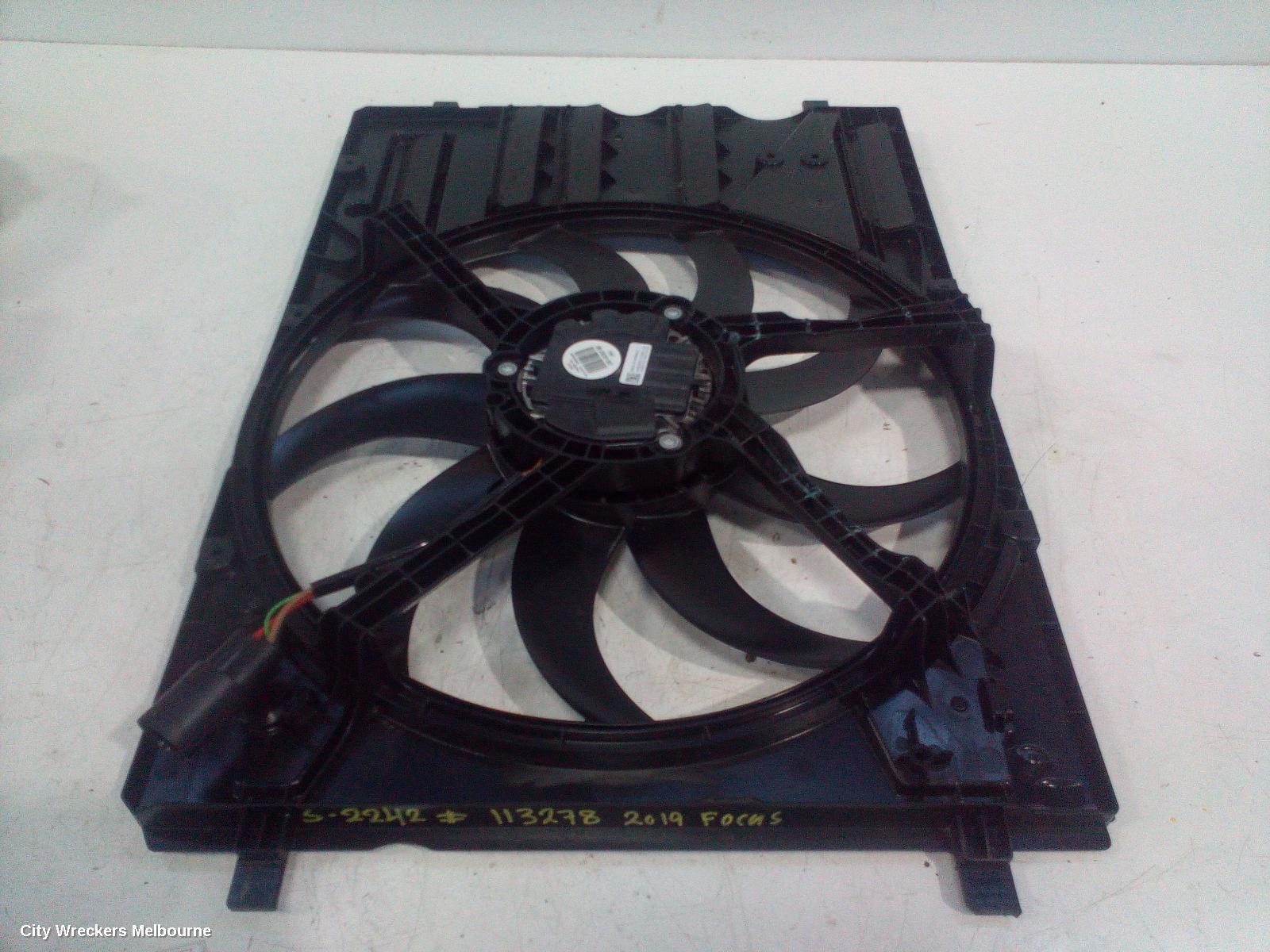 FORD FOCUS FAN, RADIATOR FAN, 1.5/2.3, PETROL, SA, 10/2018 ONWARDS