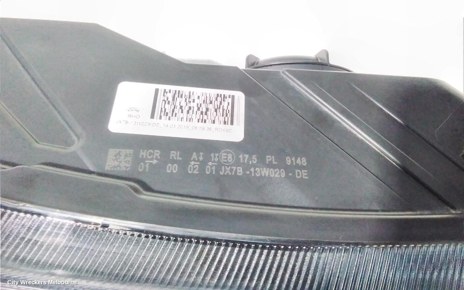 FORD FOCUS RIGHT HEADLAMP, SA, HALOGEN TYPE, 10/2018 ONWARDS