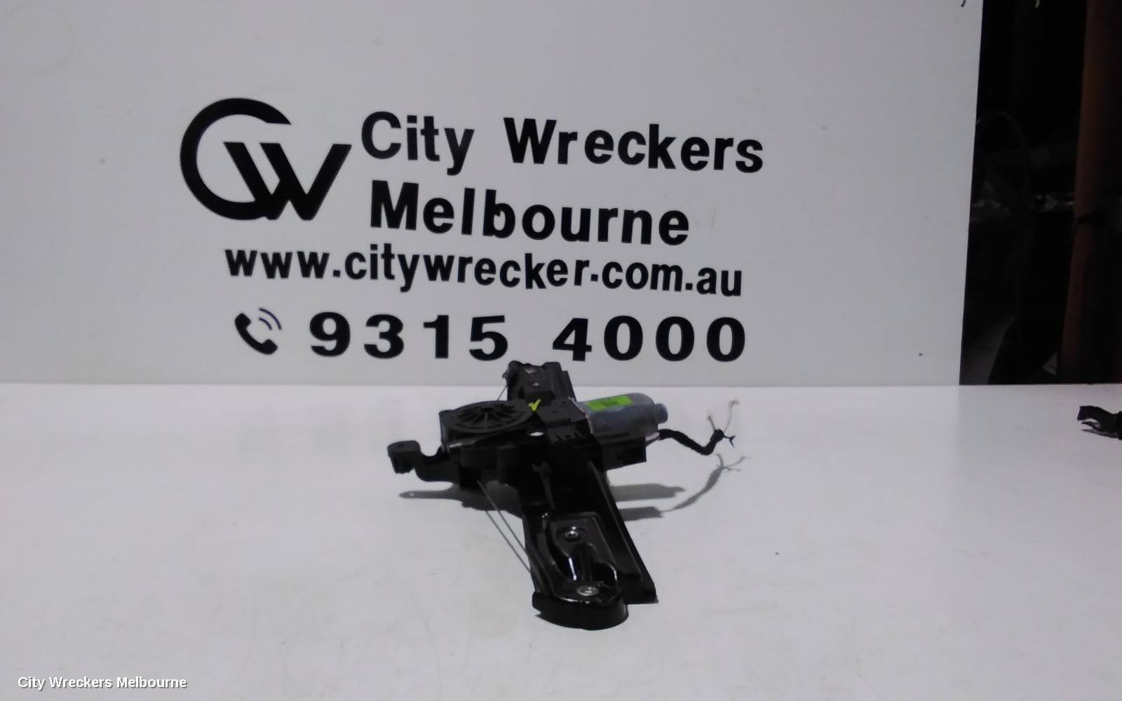 FORD FOCUS RIGHT REAR WND REG/MOTOR, LW, VIN MPB, 06/2012 - 08/2015