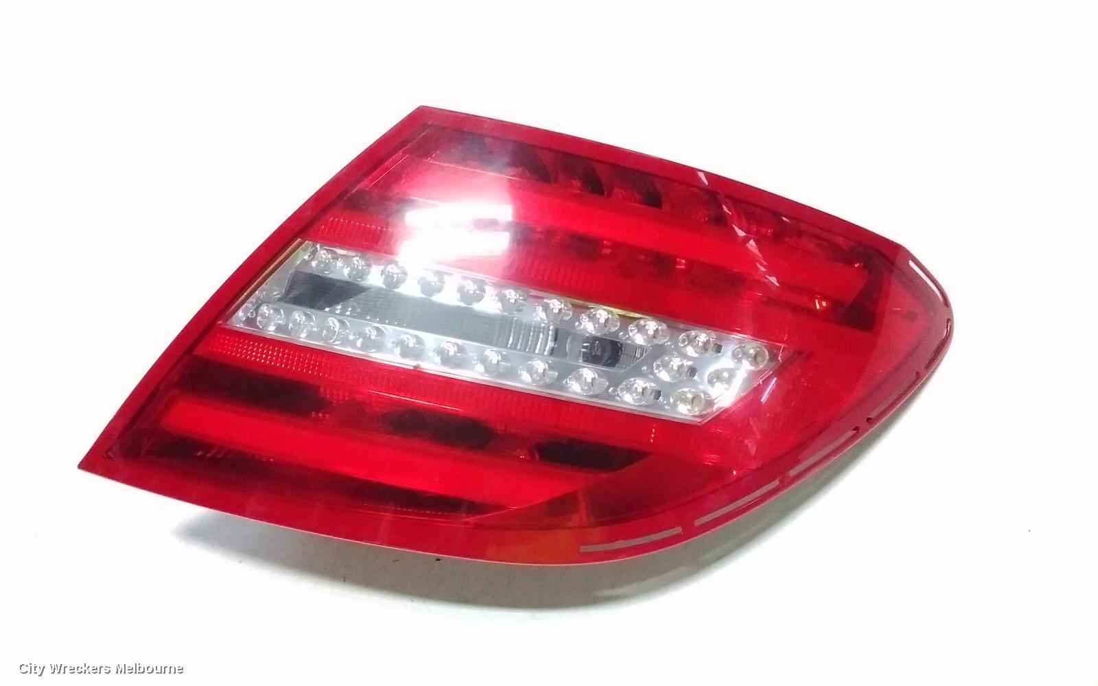MERCEDES C CLASS RIGHT TAILLIGHT, C204, COUPE, LED TYPE, 03/2011 - 01/2015