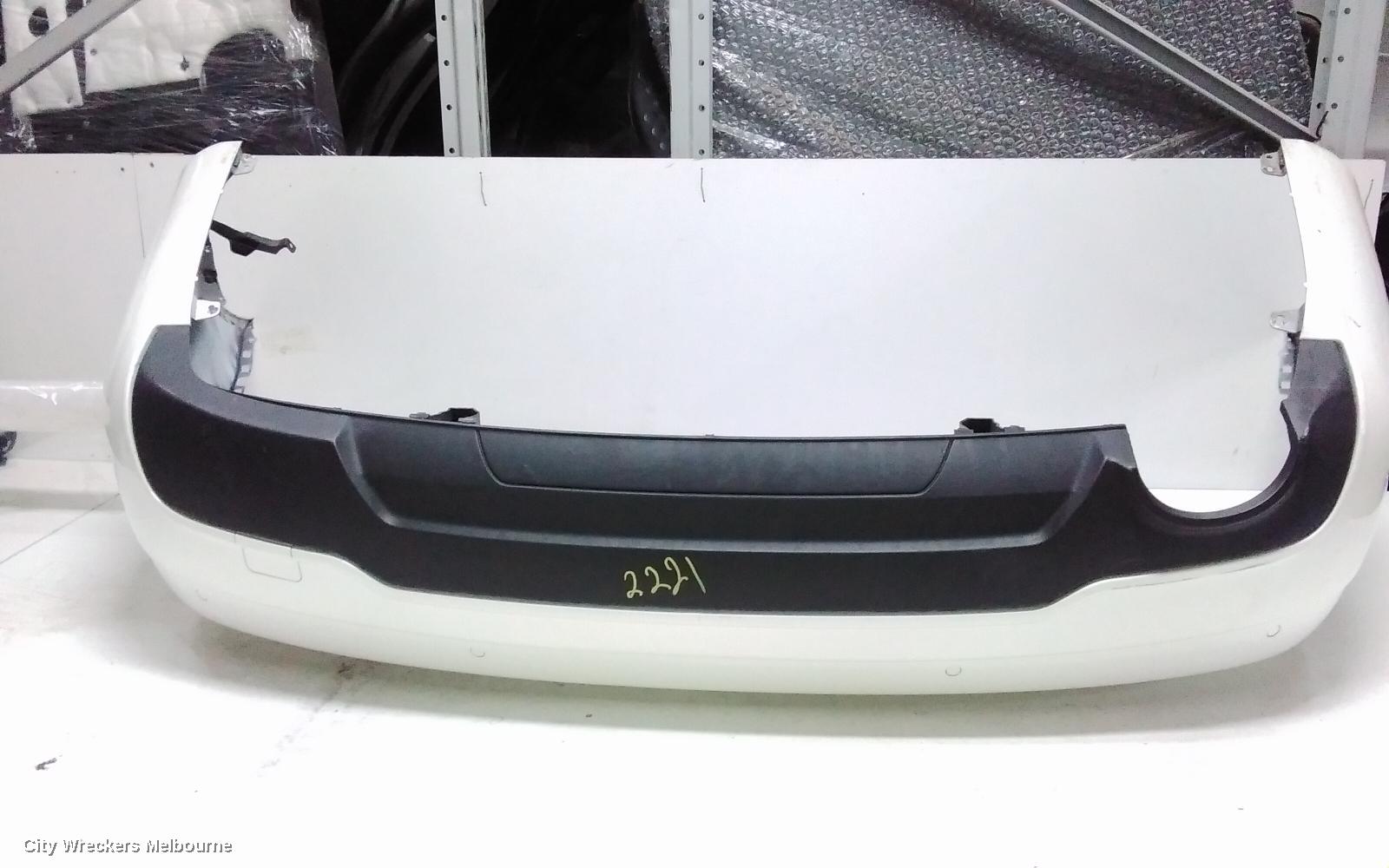 MERCEDES C CLASS REAR BUMPER, C204, W/ PARK SENSOR TYPE, 05/2011 - 01/2015