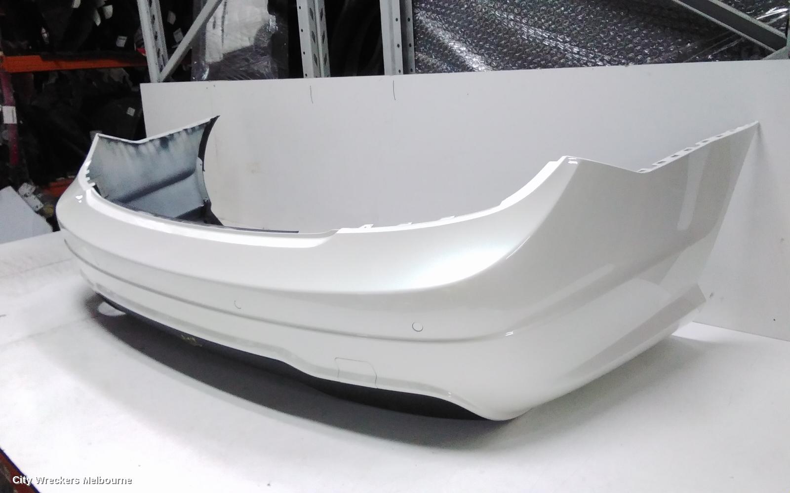 MERCEDES C CLASS REAR BUMPER, C204, W/ PARK SENSOR TYPE, 05/2011 - 01/2015