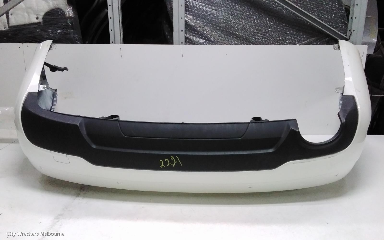 MERCEDES C CLASS REAR BUMPER, C204, W/ PARK SENSOR TYPE, 05/2011 - 01/2015