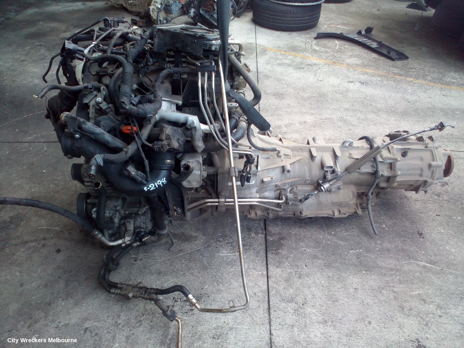 VOLKSWAGEN AMAROK TRANS/GEARBOX, AUTO, AWD, DIESEL, 2.0, TWIN TURBO, W/ TRANSFER CASE, 2H, NLF CODE, 12/2010 ONWARDS