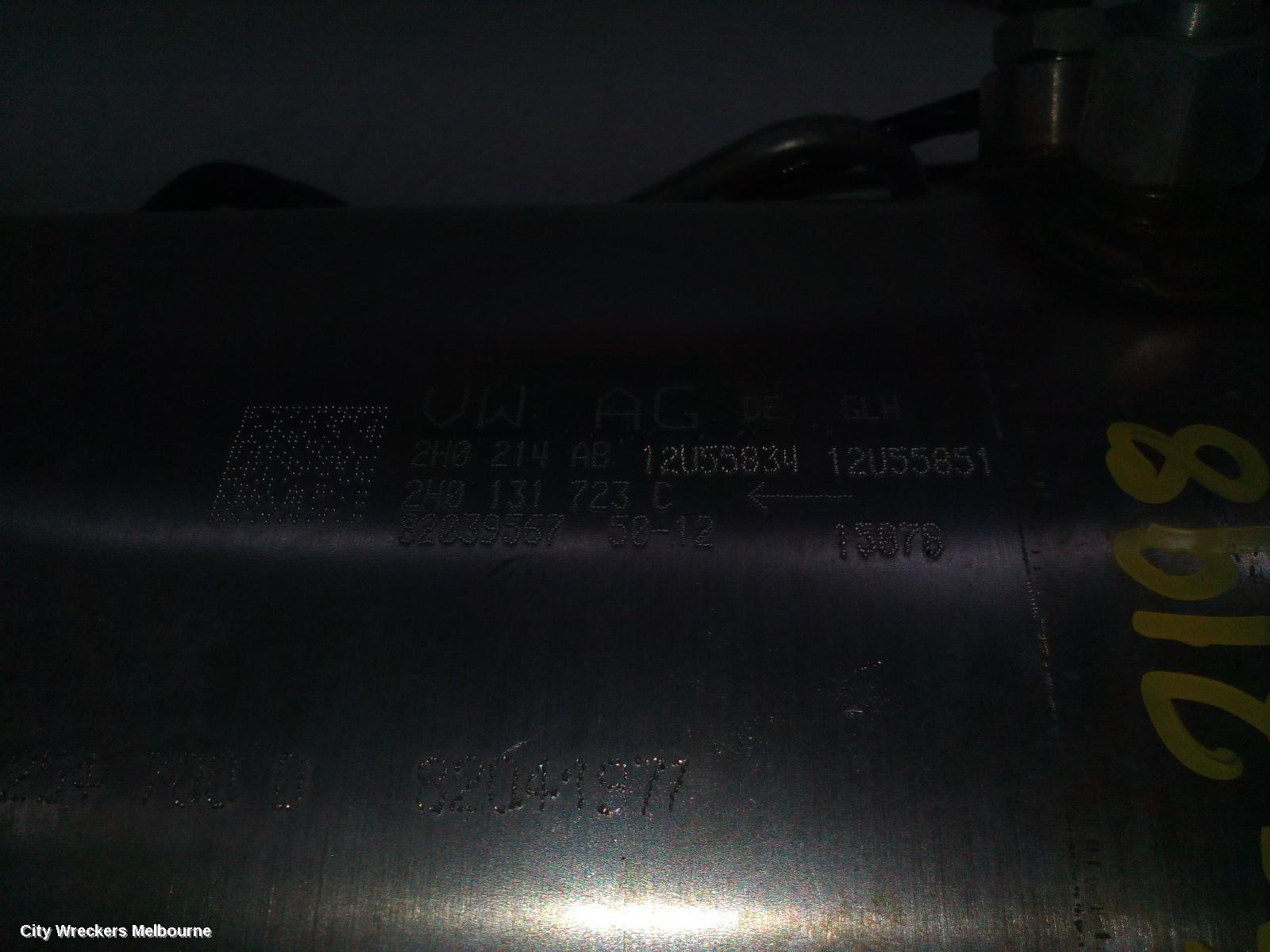 VOLKSWAGEN AMAROK PARTICULATE FILTER/DPF, DIESEL, 2.0, CNEA/CSHA CODE, 2H, 12/2010 ONWARDS