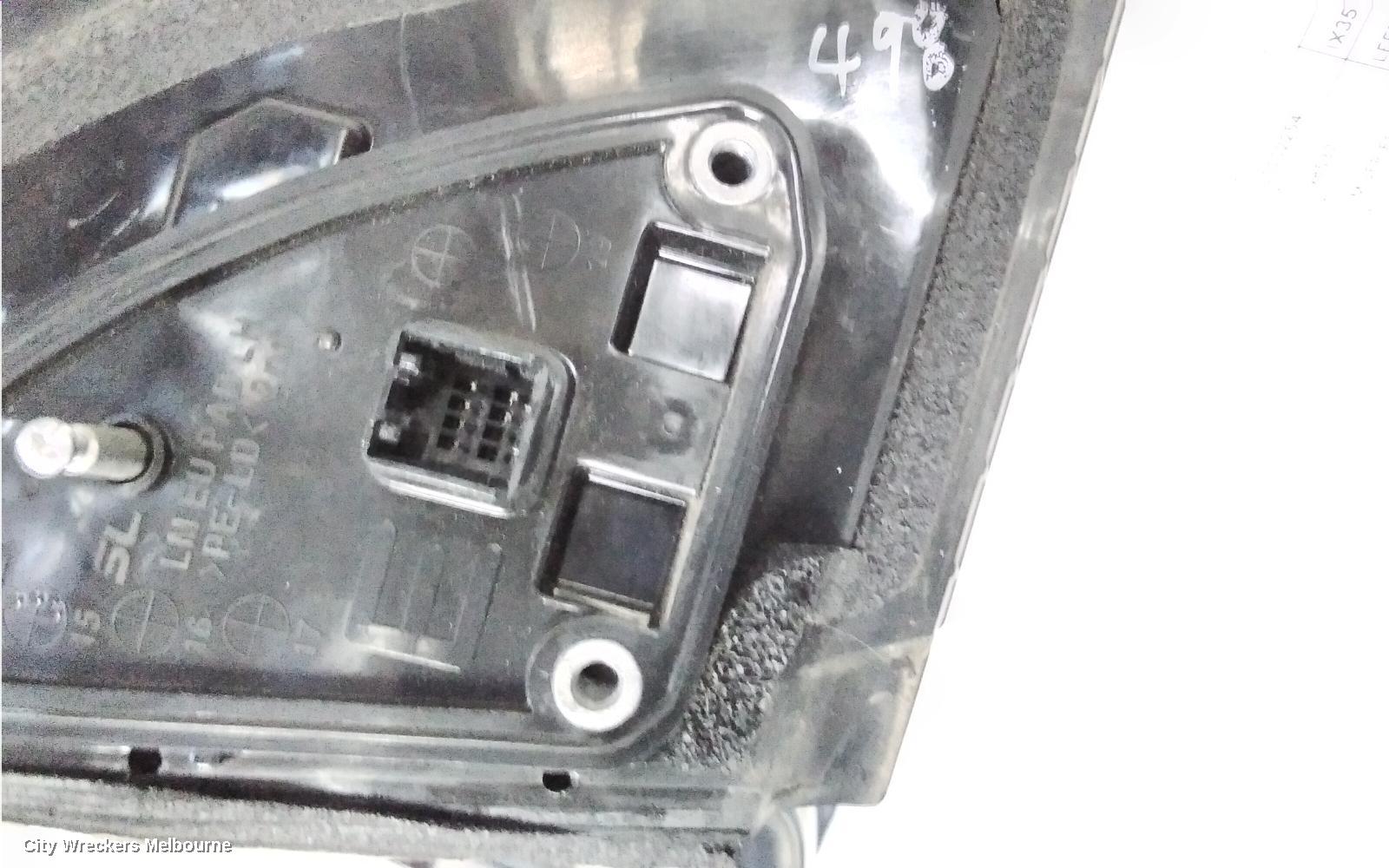 HYUNDAI IX35 LEFT DOOR MIRROR, LM SERIES, MANUAL FOLD (6 PIN), 11/2009 - 01/2016
