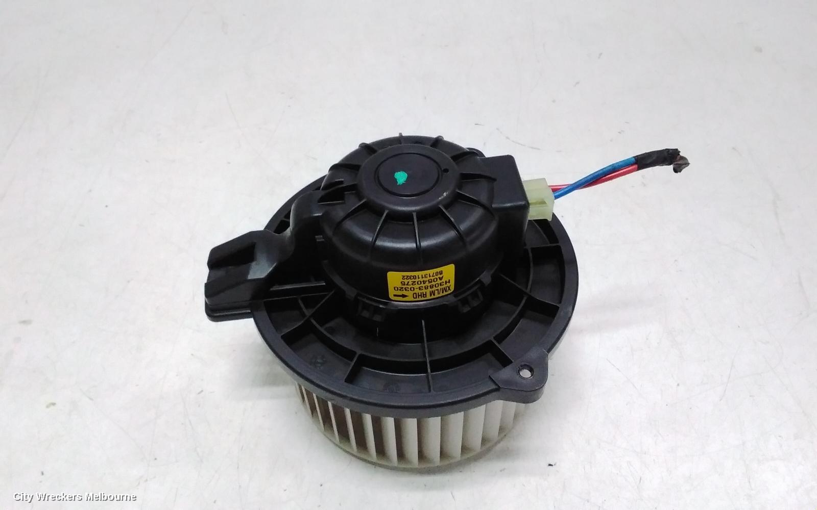 HYUNDAI IX35 HEATER FAN MOTOR, LM SERIES, VIN*KMH, 11/2009 - 01/2016