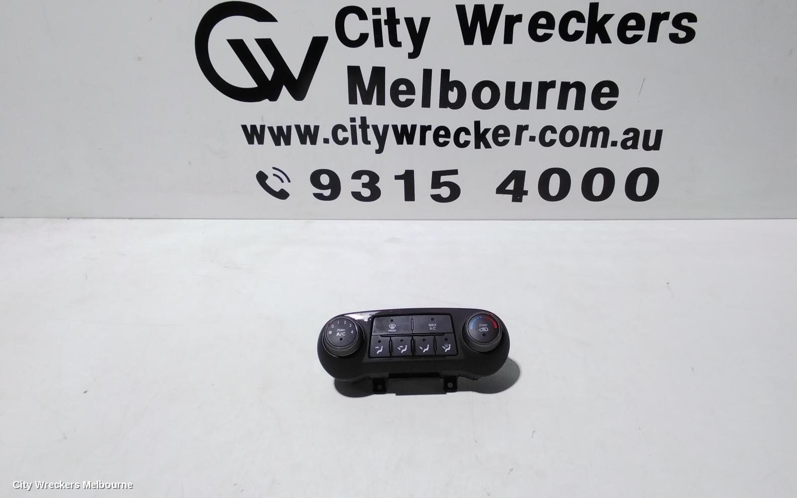 HYUNDAI IX35 HEATER/AC CONTROLS, LM SERIES, STANDARD TYPE (2 BUTTONS ON TOP), 11/2009 - 09/2013