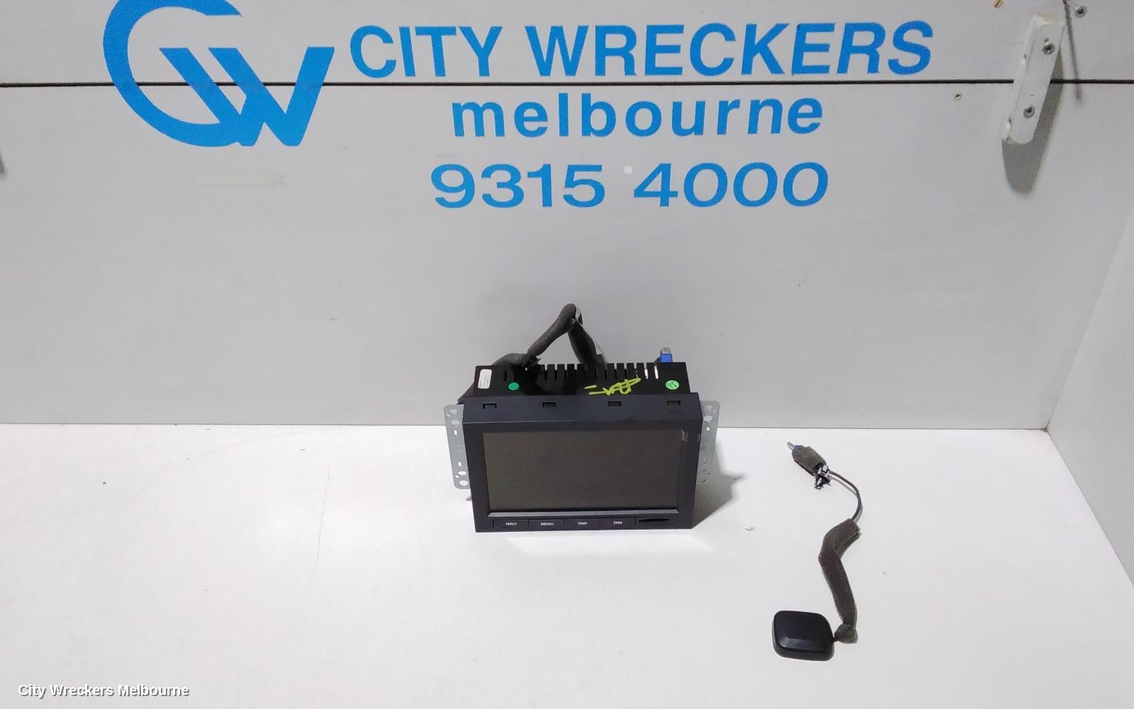 HOLDEN CAPTIVA RADIO/CD/DVD/SAT/TV, DISPLAY UNIT SURROUND ONLY, SAT NAV TYPE, CG, 01/2011 - 09/2015