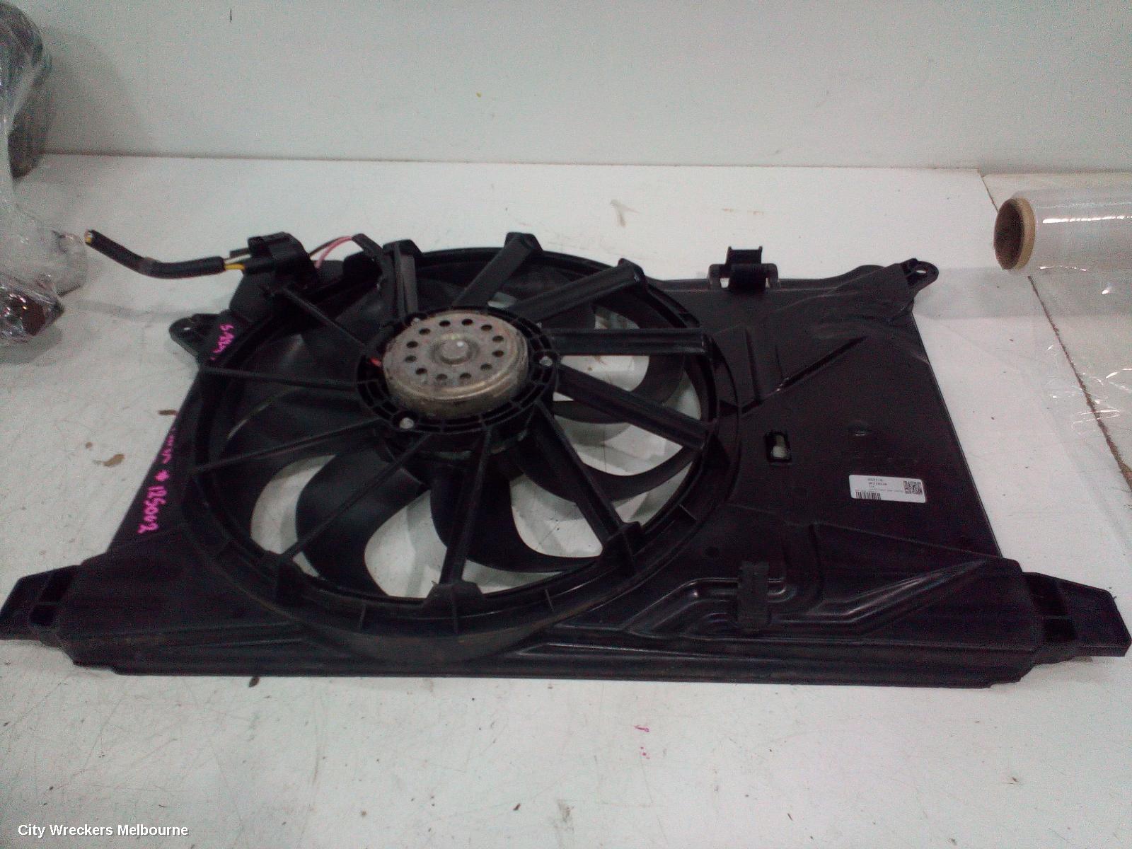 HOLDEN TRAX FAN, RAD FAN, 1.4, AUTO T/M, TJ SERIES, 08/2014 - 12/2020