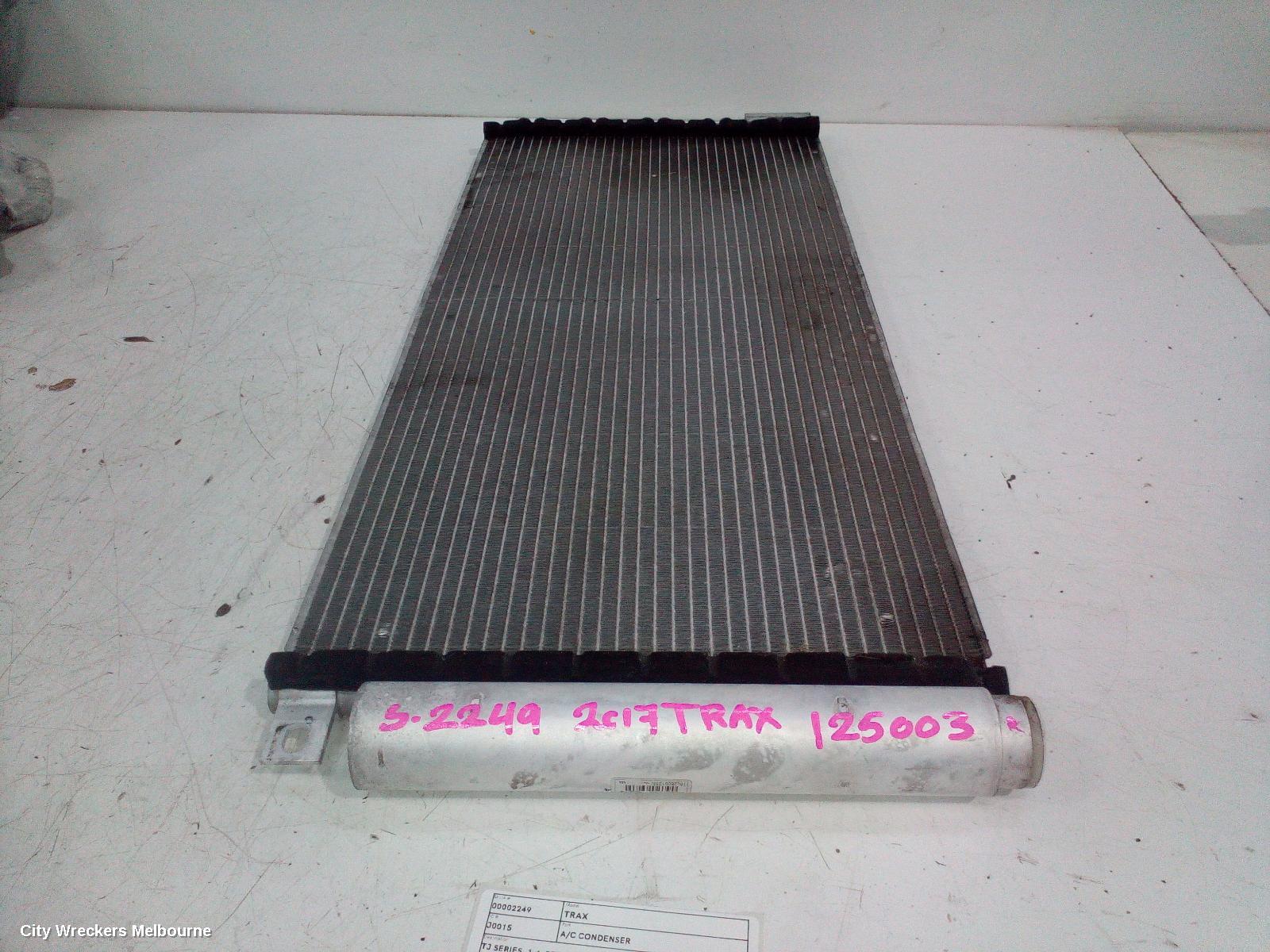 HOLDEN TRAX A/C CONDENSER, TJ SERIES, 1.4, PETROL, 08/2014 - 12/2020