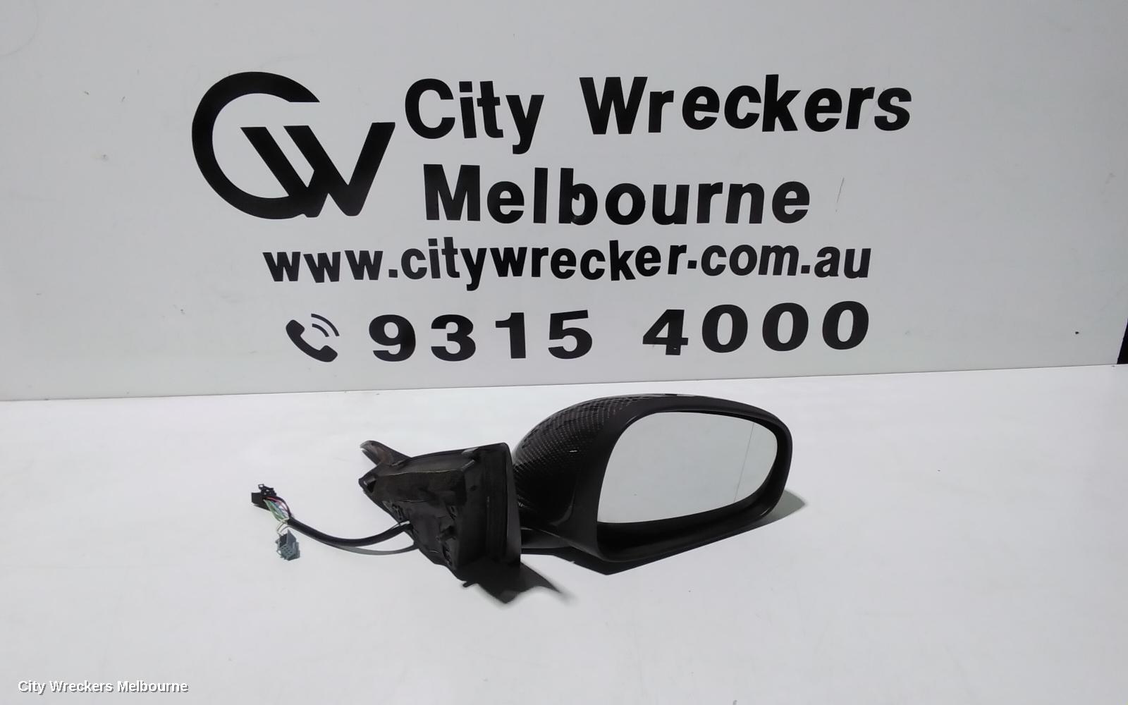 ALFA ROMEO GIULIETTA RIGHT DOOR MIRROR, DARK GREY TYPE, 940 SERIES, 02/2012 - 12/2014