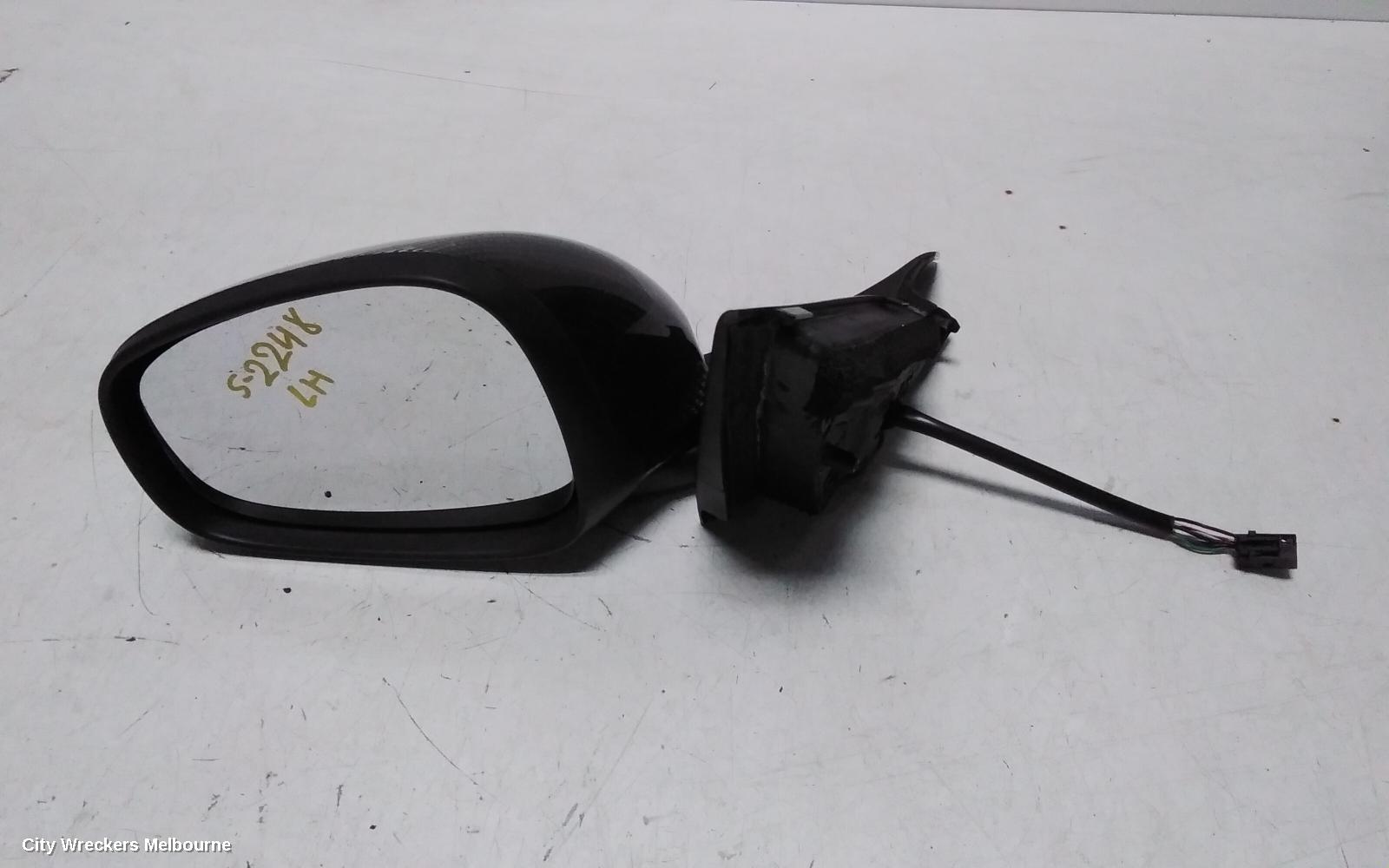 ALFA ROMEO GIULIETTA LEFT DOOR MIRROR, DARK GREY TYPE, 940 SERIES, 02/2012 - 12/2014
