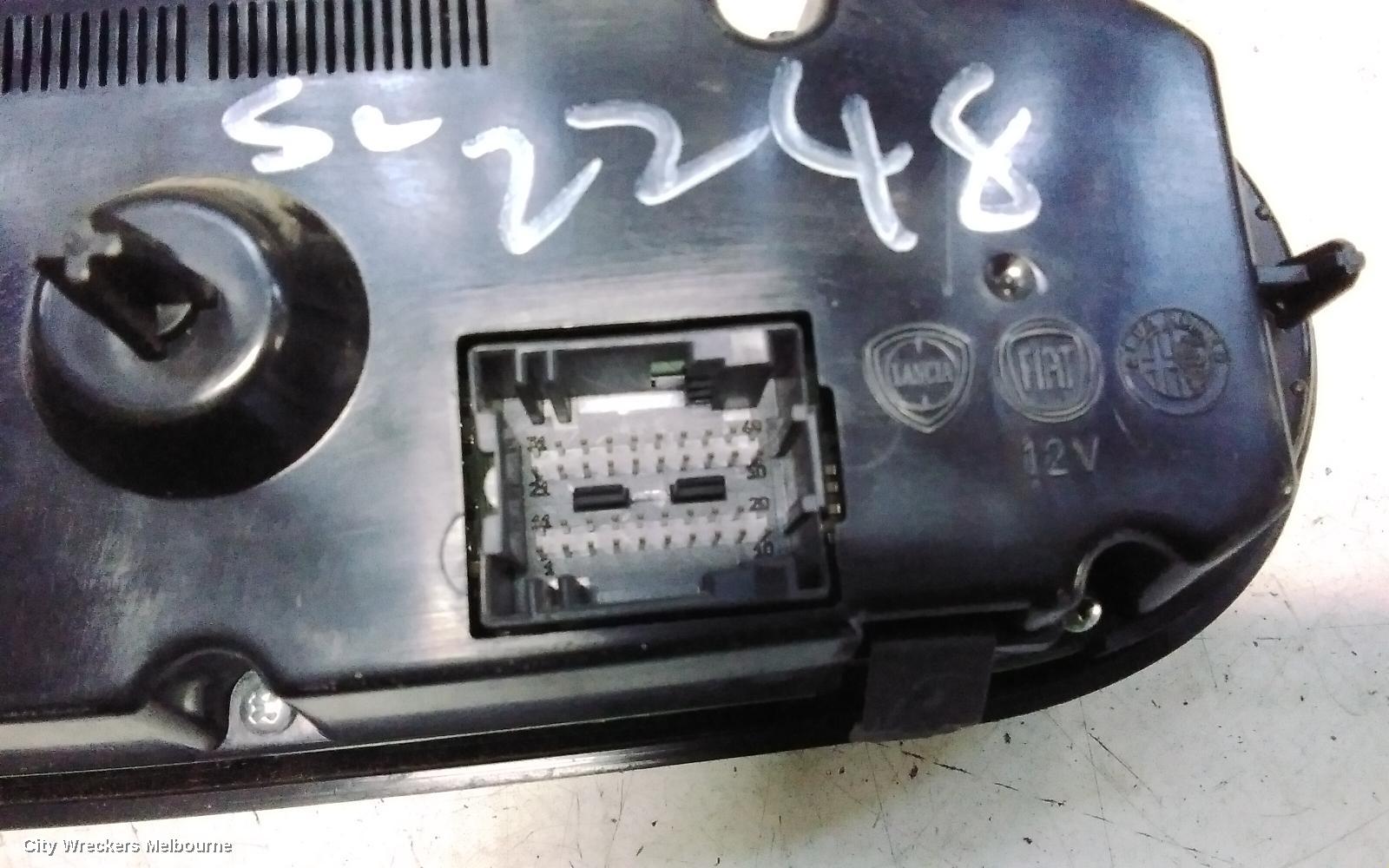 ALFA ROMEO GIULIETTA HEATER/AC CONTROLS, 940 SERIES, 01/2011 - 12/2020