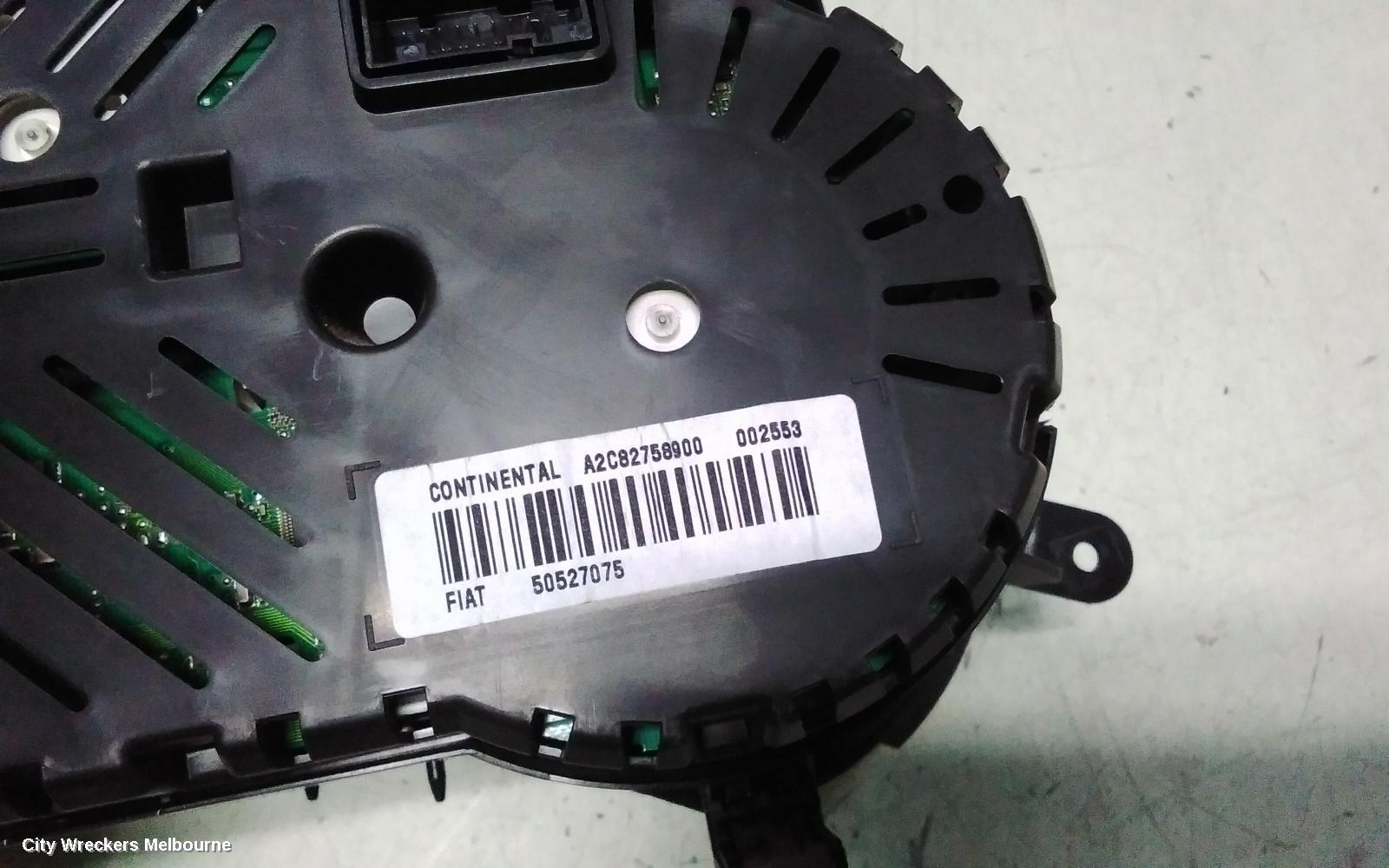 ALFA ROMEO GIULIETTA INSTRUMENT CLUSTER, 940 SERIES, 01/2011 - 12/2020