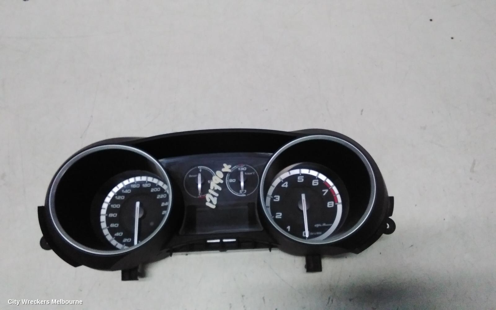 ALFA ROMEO GIULIETTA INSTRUMENT CLUSTER, 940 SERIES, 01/2011 - 12/2020