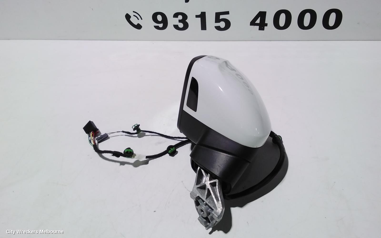 VOLKSWAGEN PASSAT LEFT DOOR MIRROR, B8/MK7, NON POWER FOLD TYPE, 06/2015 ONWARDS