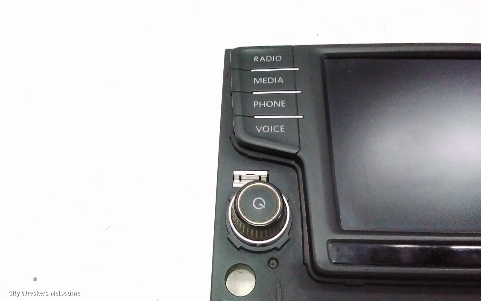 VOLKSWAGEN PASSAT RADIO/CD/DVD/SAT/TV, DISPLAY UNIT, 8IN, DISCOVER PRO AUDIO, SAT NAV TYPE, B8/MK7, 06/2015 - 10/2019