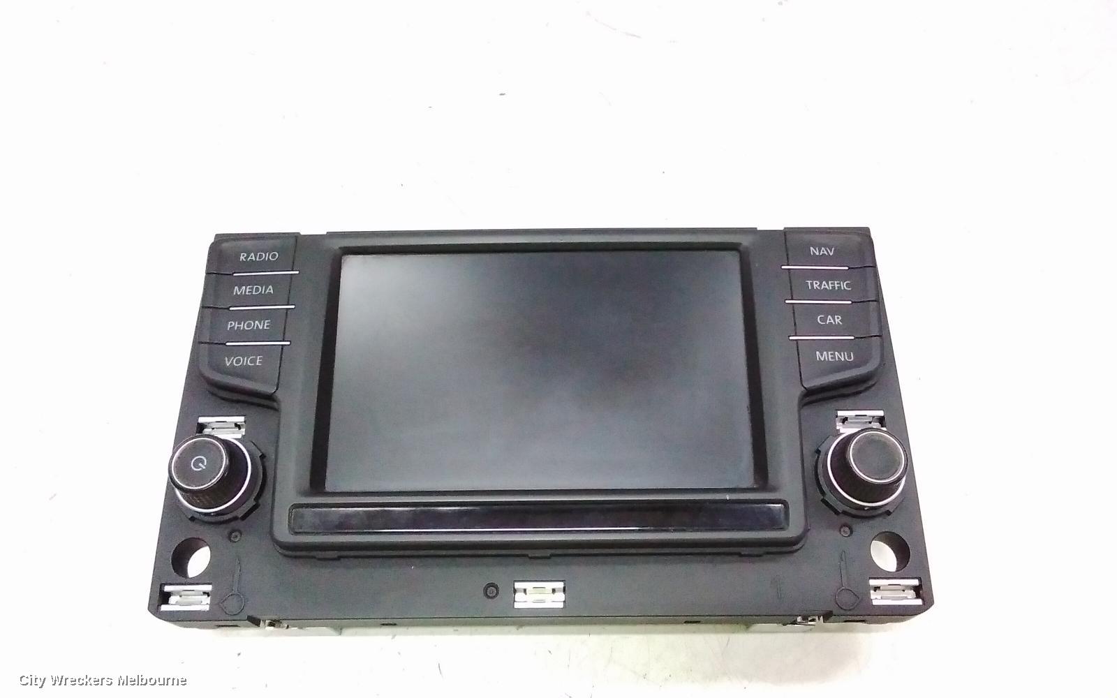 VOLKSWAGEN PASSAT RADIO/CD/DVD/SAT/TV, DISPLAY UNIT, 8IN, DISCOVER PRO AUDIO, SAT NAV TYPE, B8/MK7, 06/2015 - 10/2019