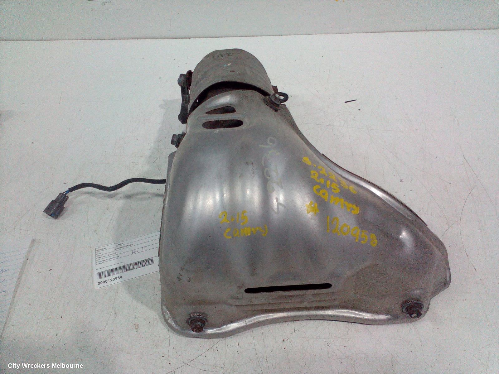TOYOTA CAMRY CATALYTIC CONVERTER, MANIFOLD-CAT TYPE, 2.5, PETROL, NON HYBRID, ASV50, 05/2015 - 10/2017