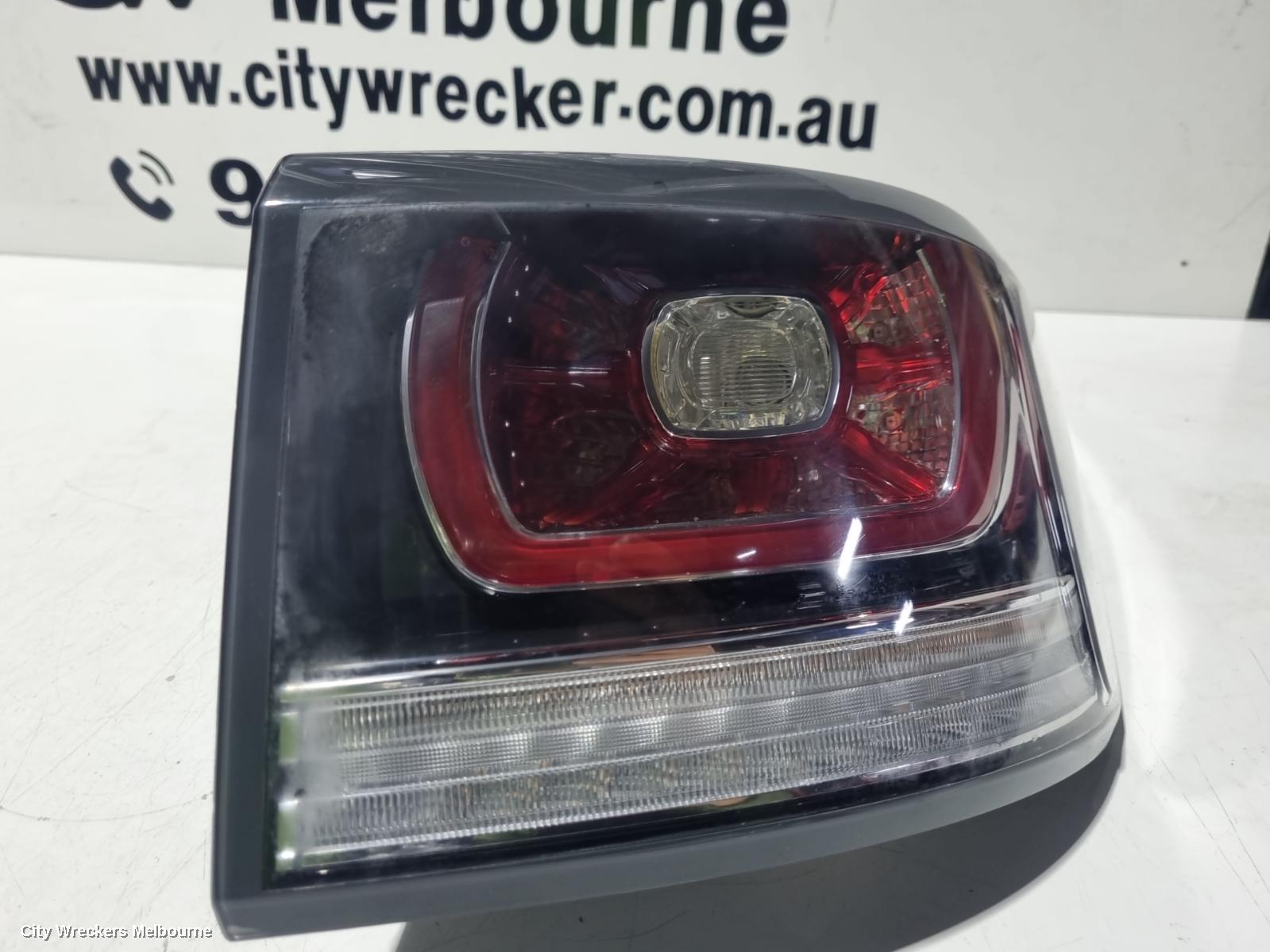 LAND ROVER RANGEROVER SPORT RIGHT TAILLIGHT, L494, CHROME AROUND SIDE MARKER, 06/2013 - 10/2017
