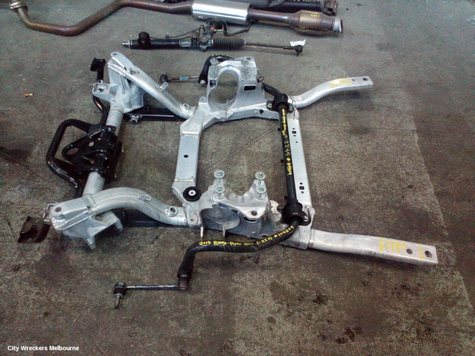 LAND ROVER RANGEROVER SPORT FRT XMEMBER/CRADLE, L494, CROSSMEMBER, 12/2013 - 04/2022