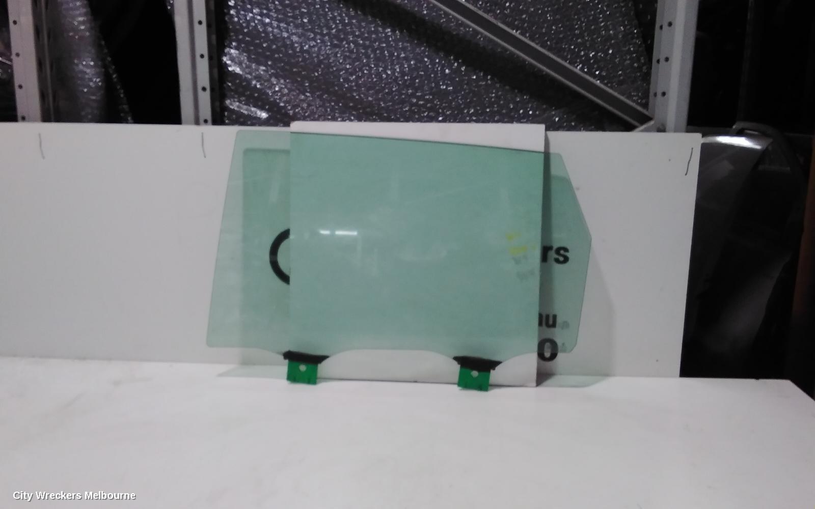 AUDI Q7 LEFT REAR DOOR WINDOW, 4M, 07/2015 ONWARDS