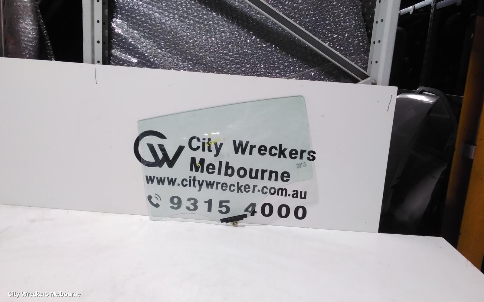 KIA CERATO LEFT REAR DOOR WINDOW, YD, HATCH, 04/2013 - 05/2018