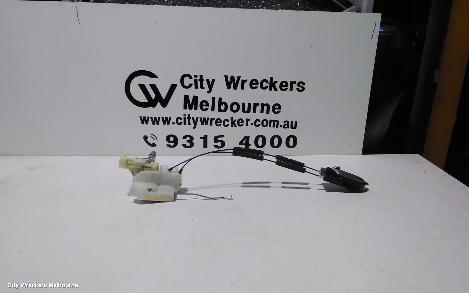 HOLDEN COLORADO DOOR/BOOT/GATE LOCK, LEFT FRONT DOOR LOCK, RG, 01/2012 - 12/2020
