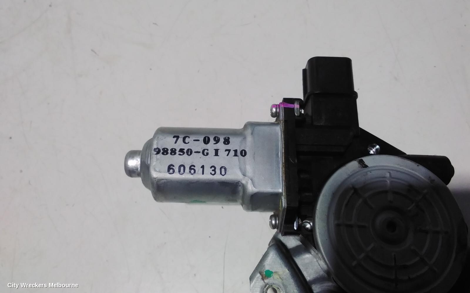 HOLDEN COLORADO LEFT FRONT WINDOW REG/MOTOR, RG, 06/2012 - 12/2020