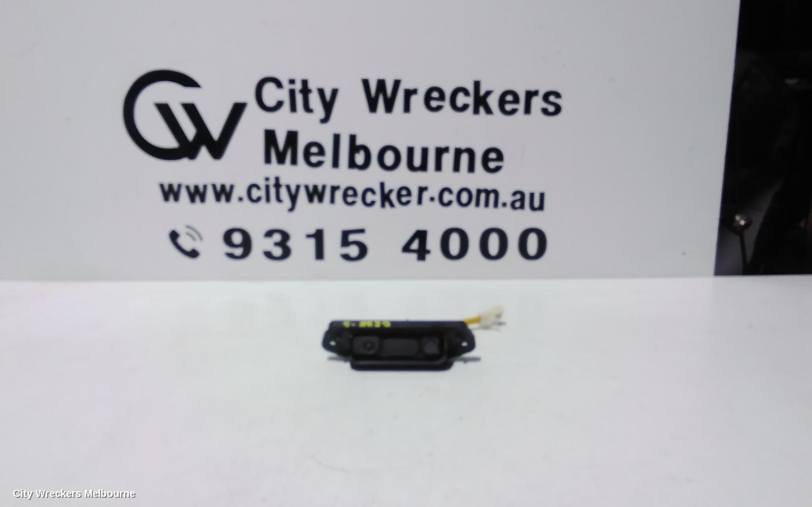 MITSUBISHI OUTLANDER TAILGATE HANDLE, ZJ, 10/2012 - 03/2015