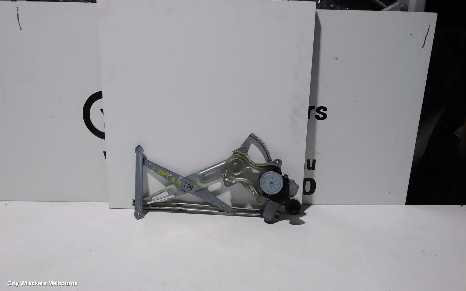 TOYOTA PRIUS RIGHT REAR WND REG/MOTOR, ZVW30R, POWER, 07/2009 - 12/2015