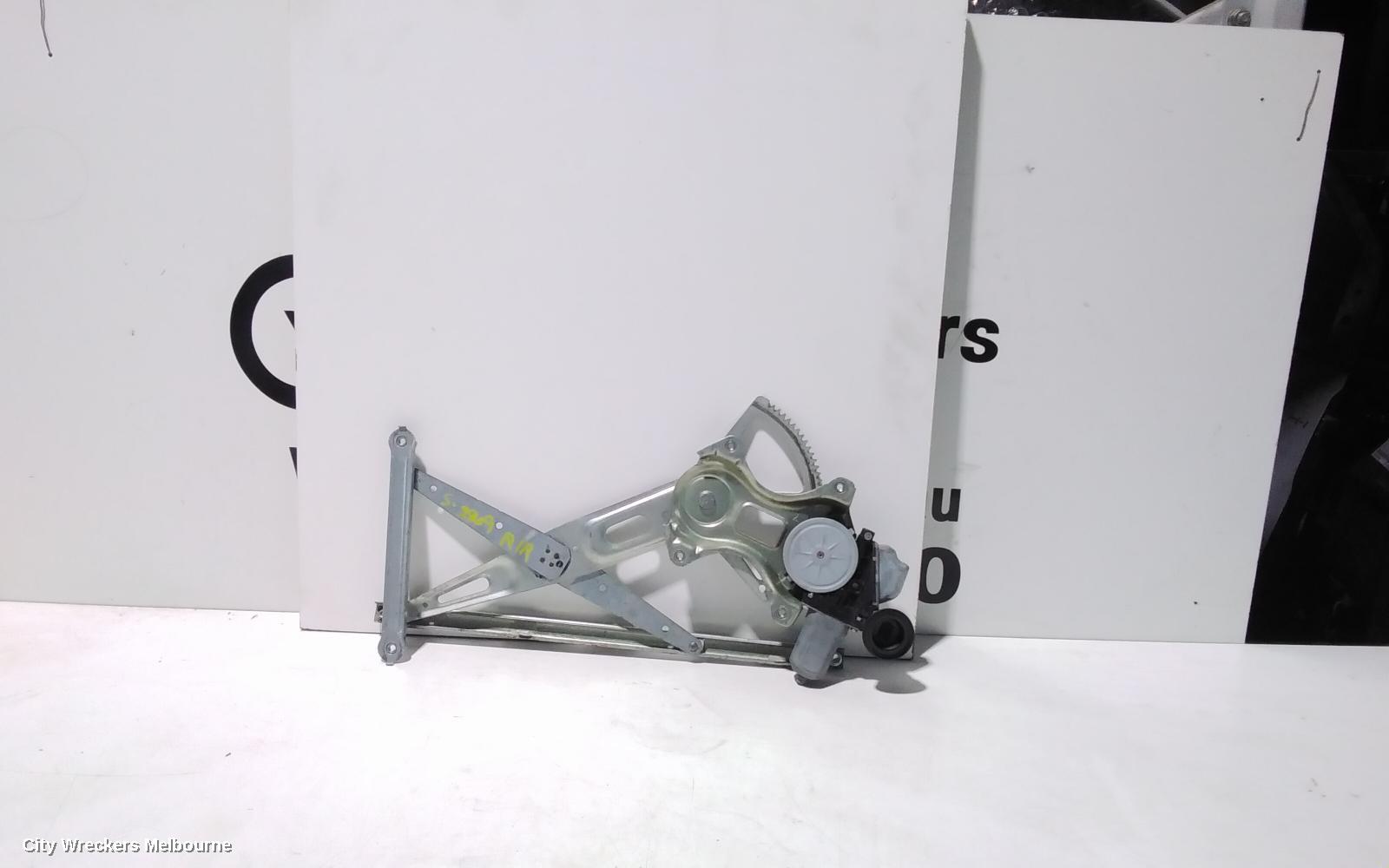 TOYOTA PRIUS RIGHT REAR WND REG/MOTOR, ZVW30R, POWER, 07/2009 - 12/2015