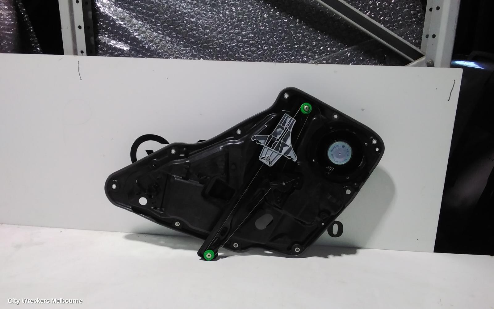 VOLKSWAGEN TIGUAN LEFT REAR WND REG/MOTOR, 5N, POWER, 05/2008 ONWARDS