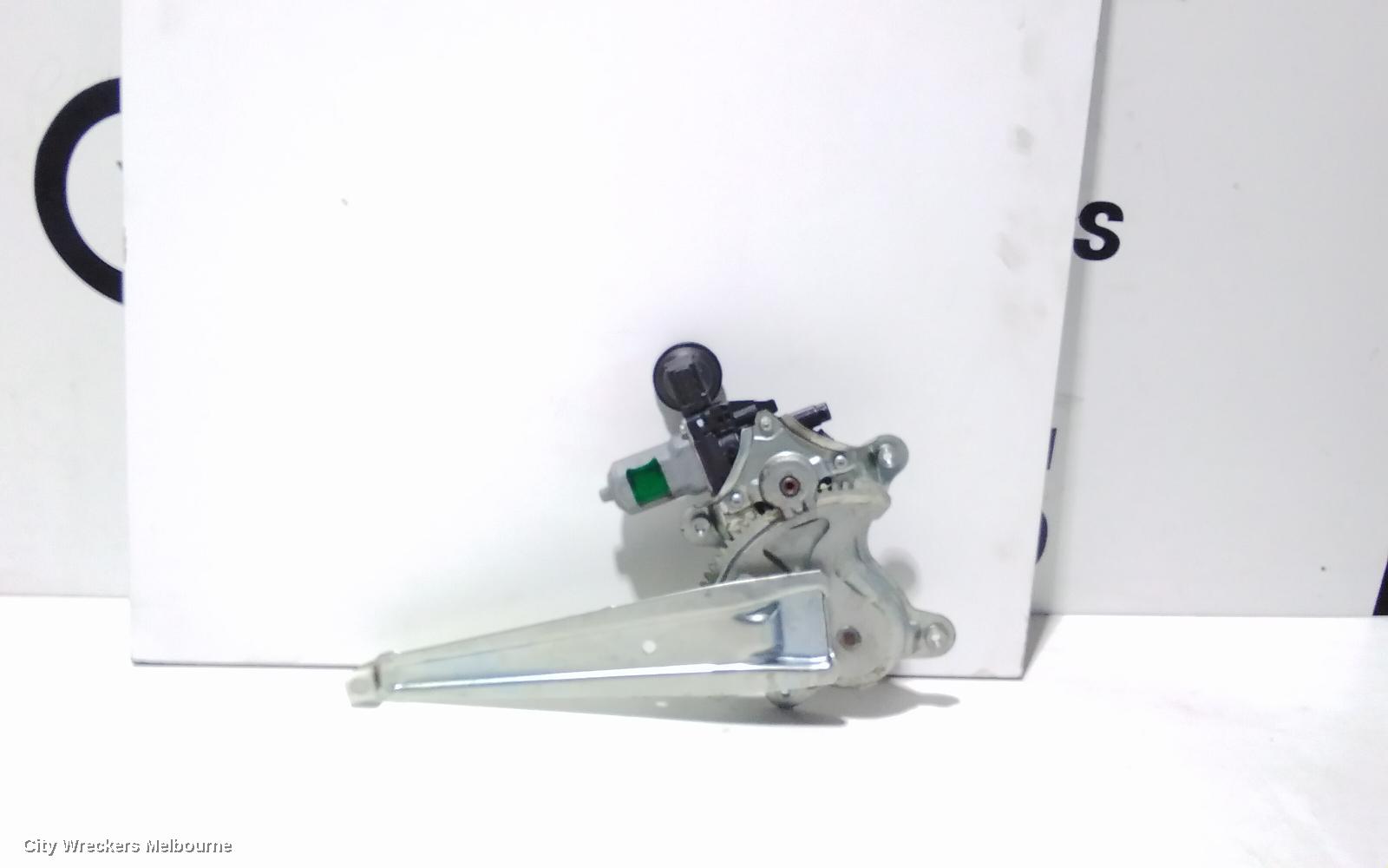 TOYOTA PRIUS LEFT REAR WND REG/MOTOR, NHP10R, PRIUS C, 12/2011 - 03/2020