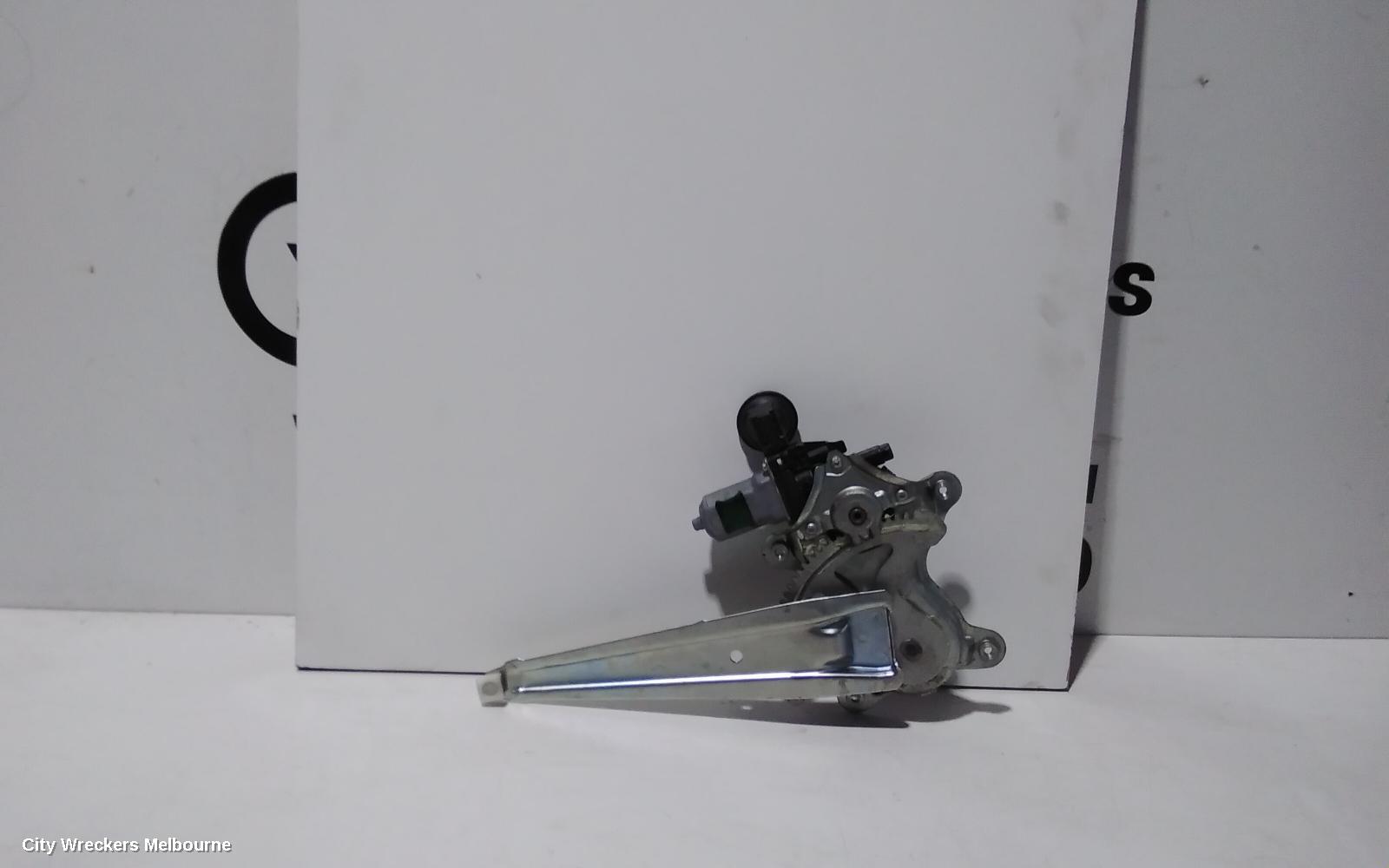 TOYOTA PRIUS LEFT REAR WND REG/MOTOR, NHP10R, PRIUS C, 12/2011 - 03/2020