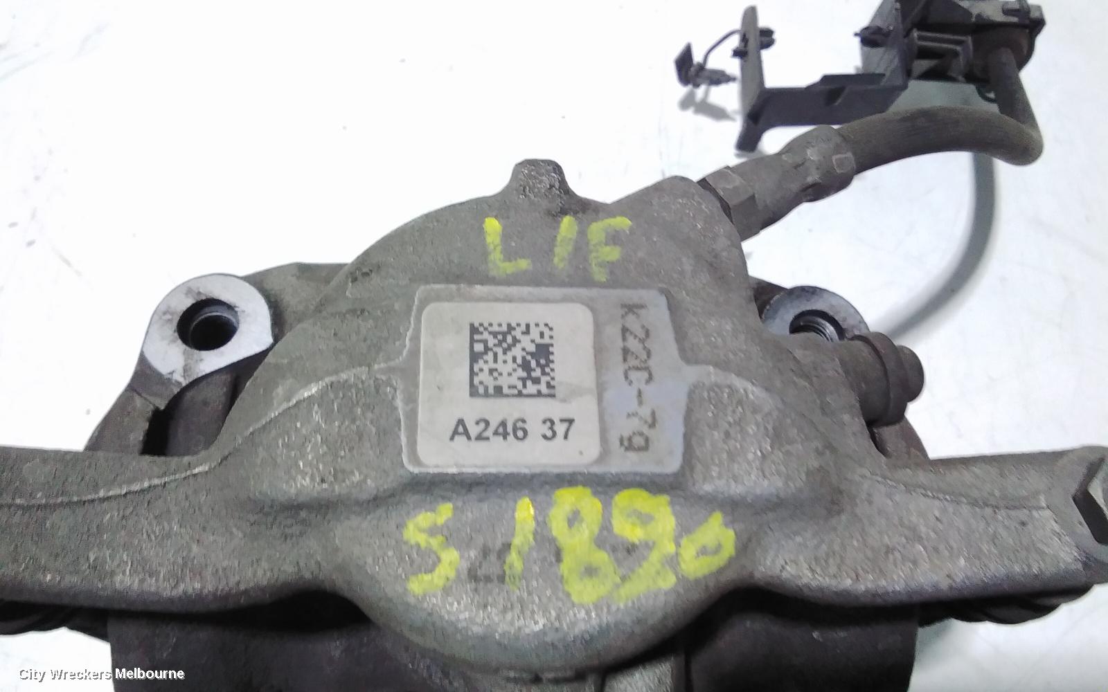 MERCEDES CLA CLASS CALIPER, LH FRONT, C117/X117, FWD, 10/2013 - 02/2019