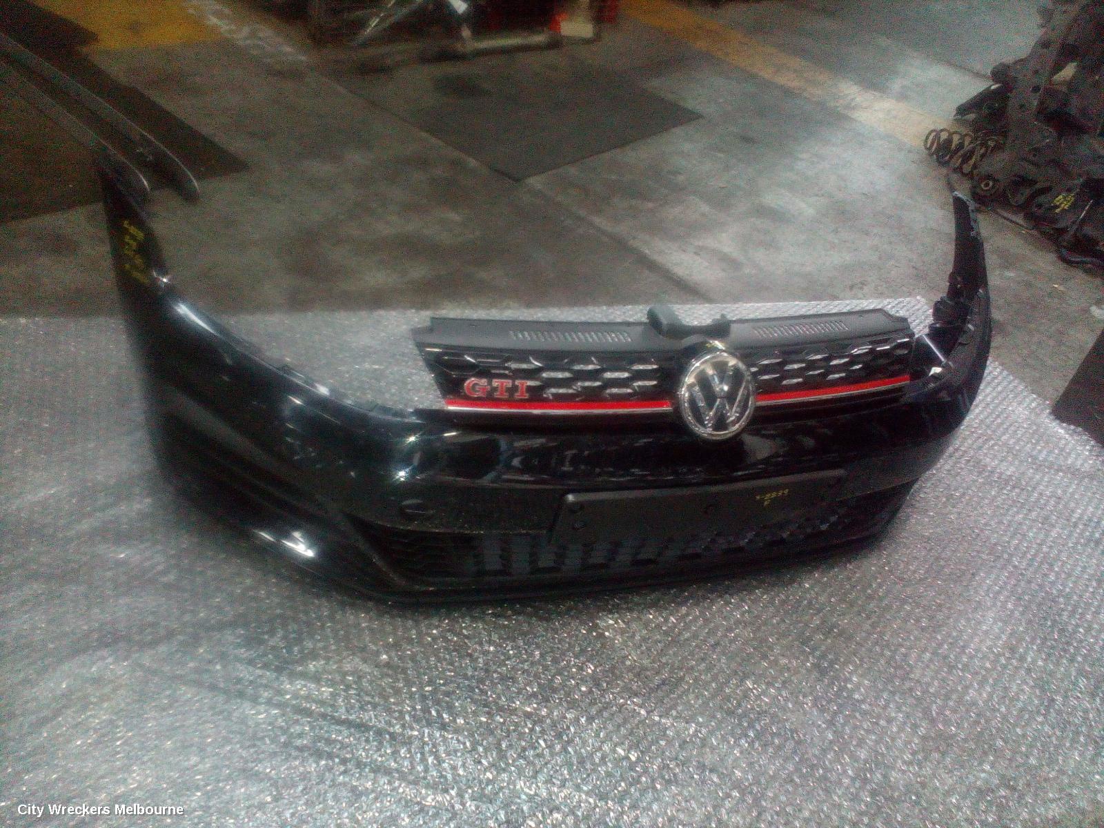 VOLKSWAGEN GOLF FRONT BUMPER, GEN 7, GTI/GTI PERFORMANCE, W/ PARK SENSOR TYPE, 03/2017 - 08/2020