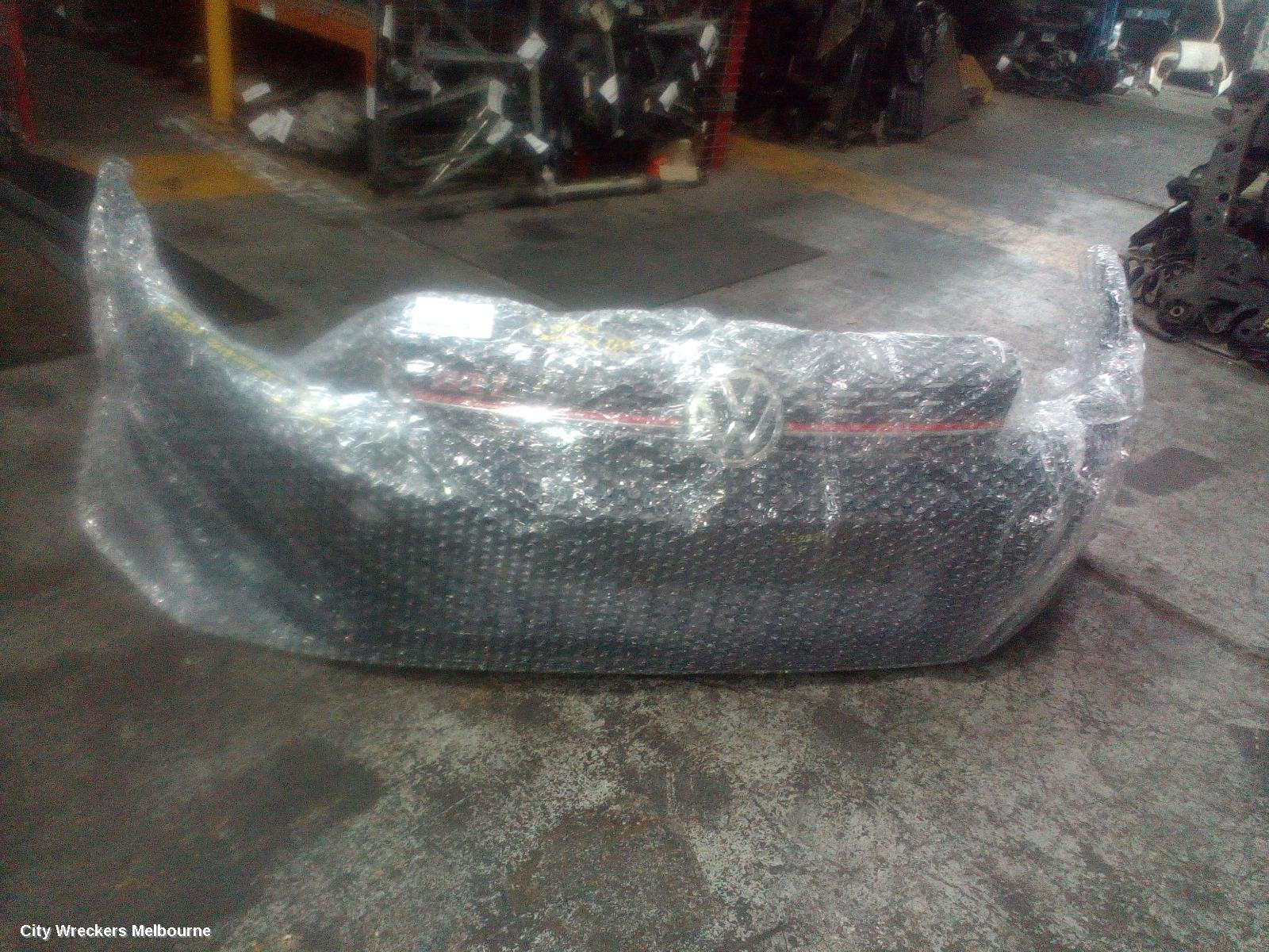 VOLKSWAGEN GOLF FRONT BUMPER, GEN 7, GTI/GTI PERFORMANCE, W/ PARK SENSOR TYPE, 03/2017 - 08/2020