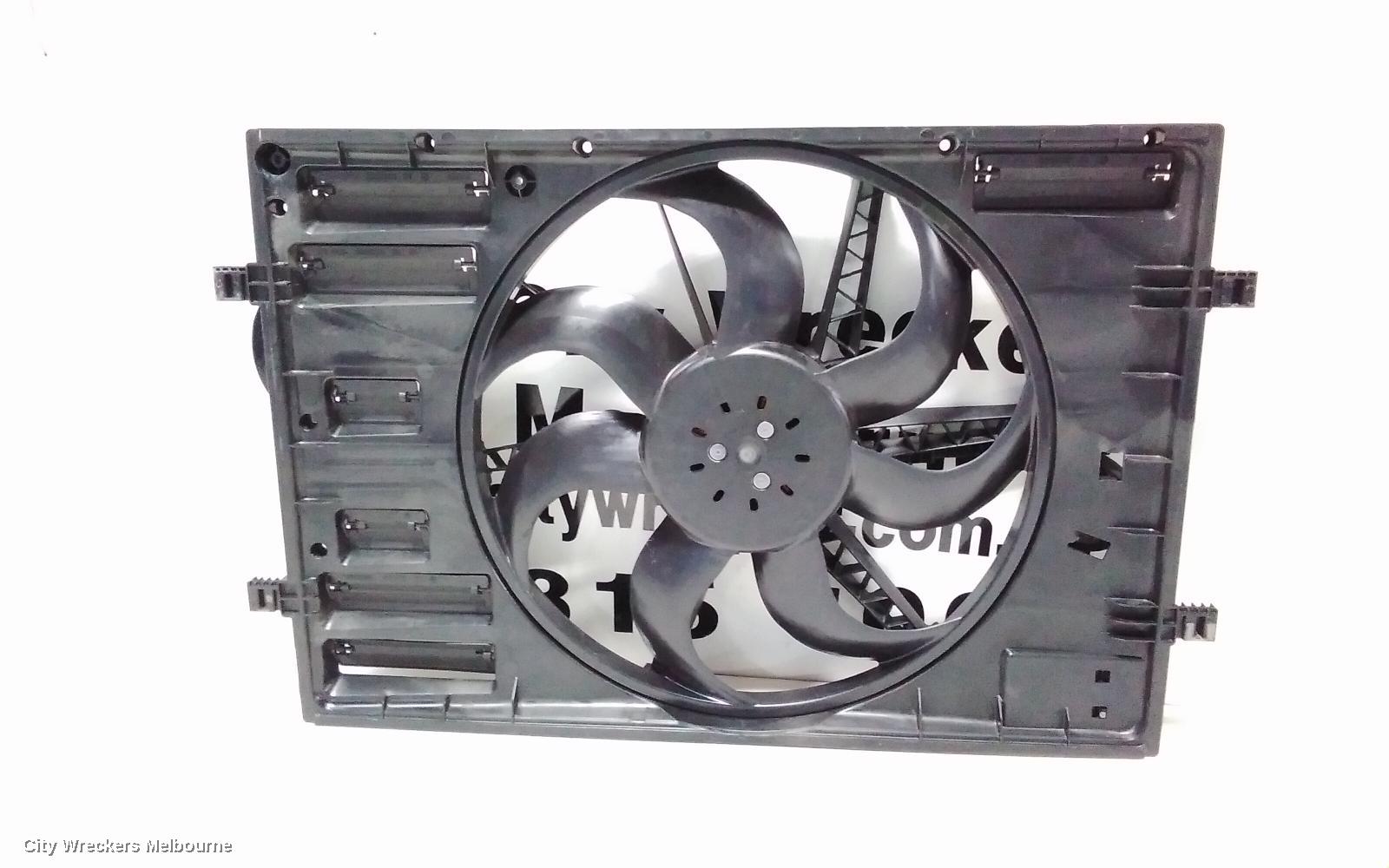 VOLKSWAGEN GOLF FAN, DUAL FAN ASSY, 2.0, PETROL, CHHA/CHHB/CJXB/CXDA/DJHB/CJXD/DLBA CODE, 320W/200W (BROSE), GEN 7, 01/2013 - 08/2020